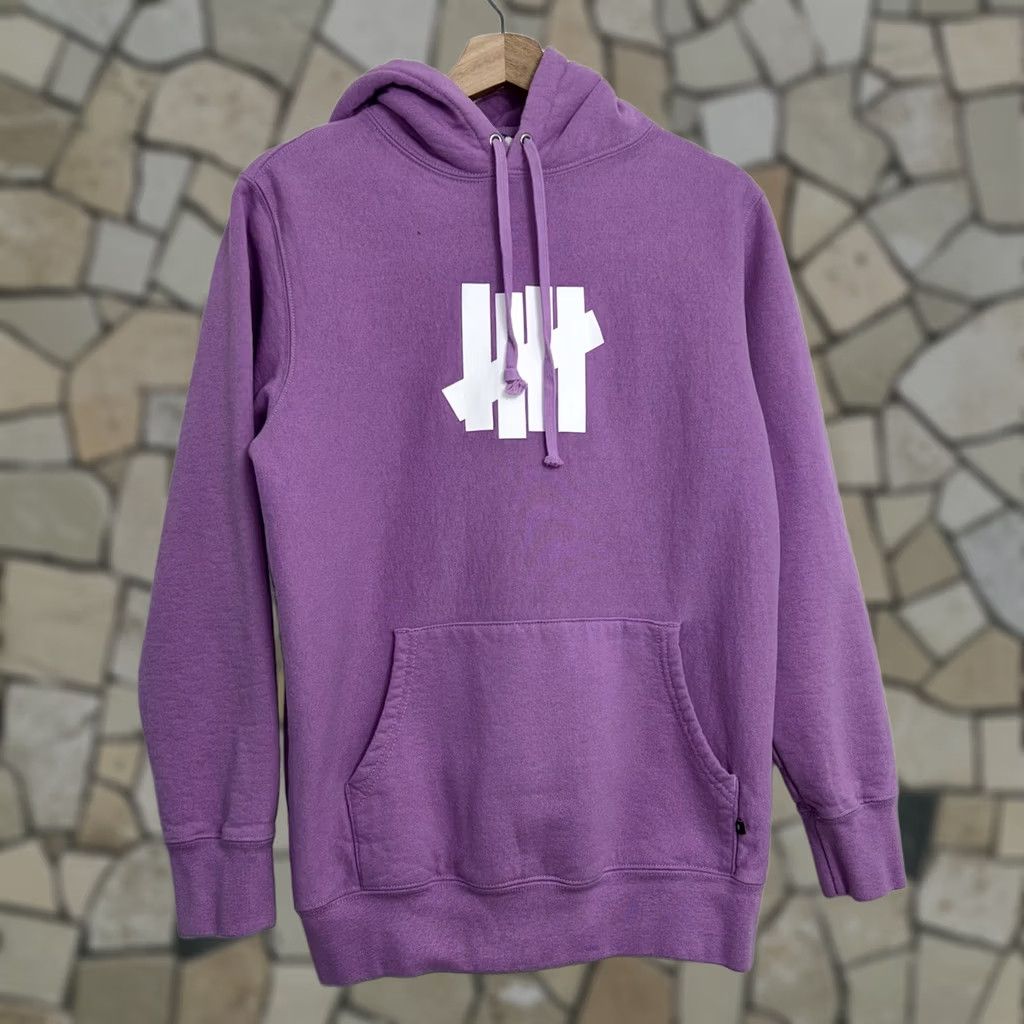 Undefeated VINTAGE Undefeated Five Strikes Purple Hoodie Hoodie Long Sleeve Size Small Mens Size US S / EU 44-46 / 1 - 1 Thumbnail