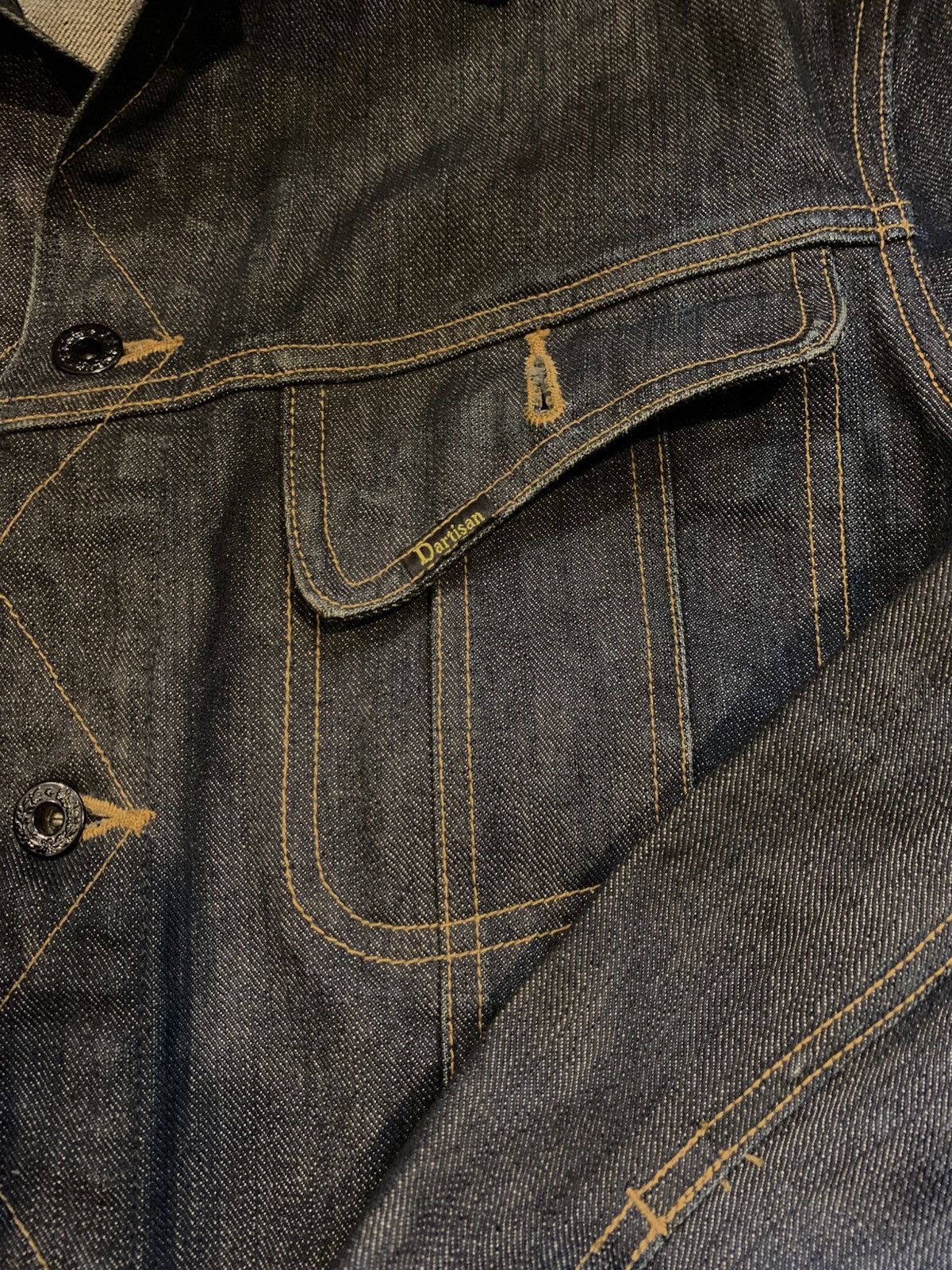 Studio D'Artisan 🐍 Studio D’Artisan Denim Jacket Size US M / EU 48-50 / 2 - 5 Thumbnail