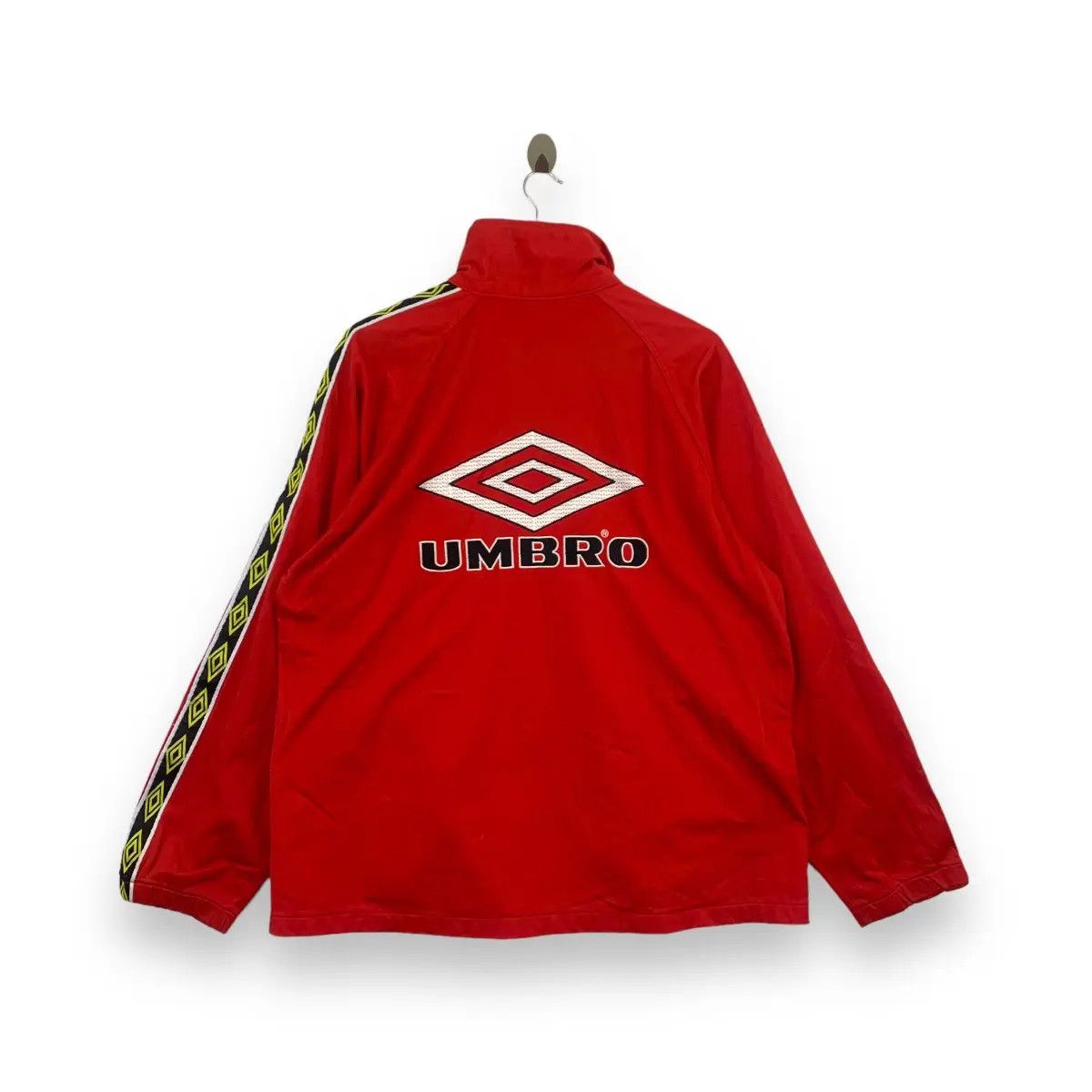 Umbro Vintage UMBRO ENGLAND Football Side Tape Sleeve Warm Size US L / EU 52-54 / 3 - 1 Thumbnail