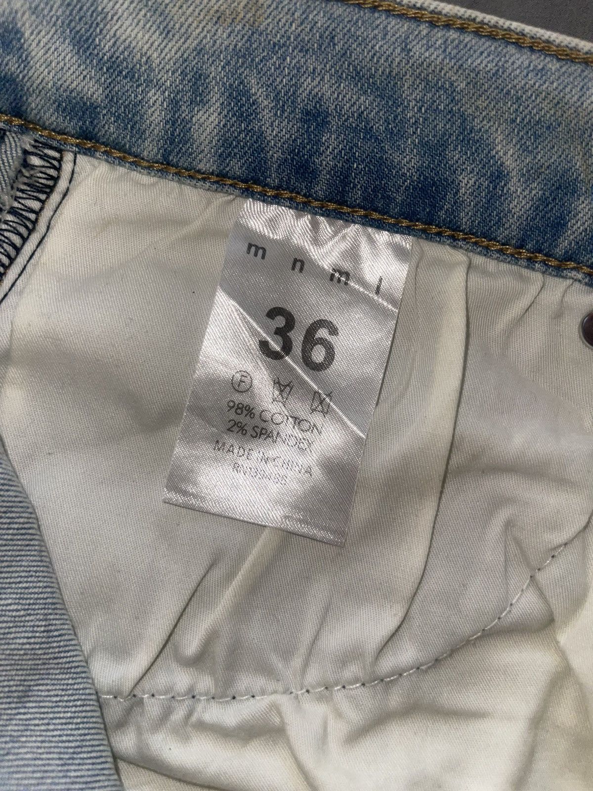 MNML MNML X607 Painted Skinny Denim Jeans Size US 36 / EU 52 - 5 Thumbnail