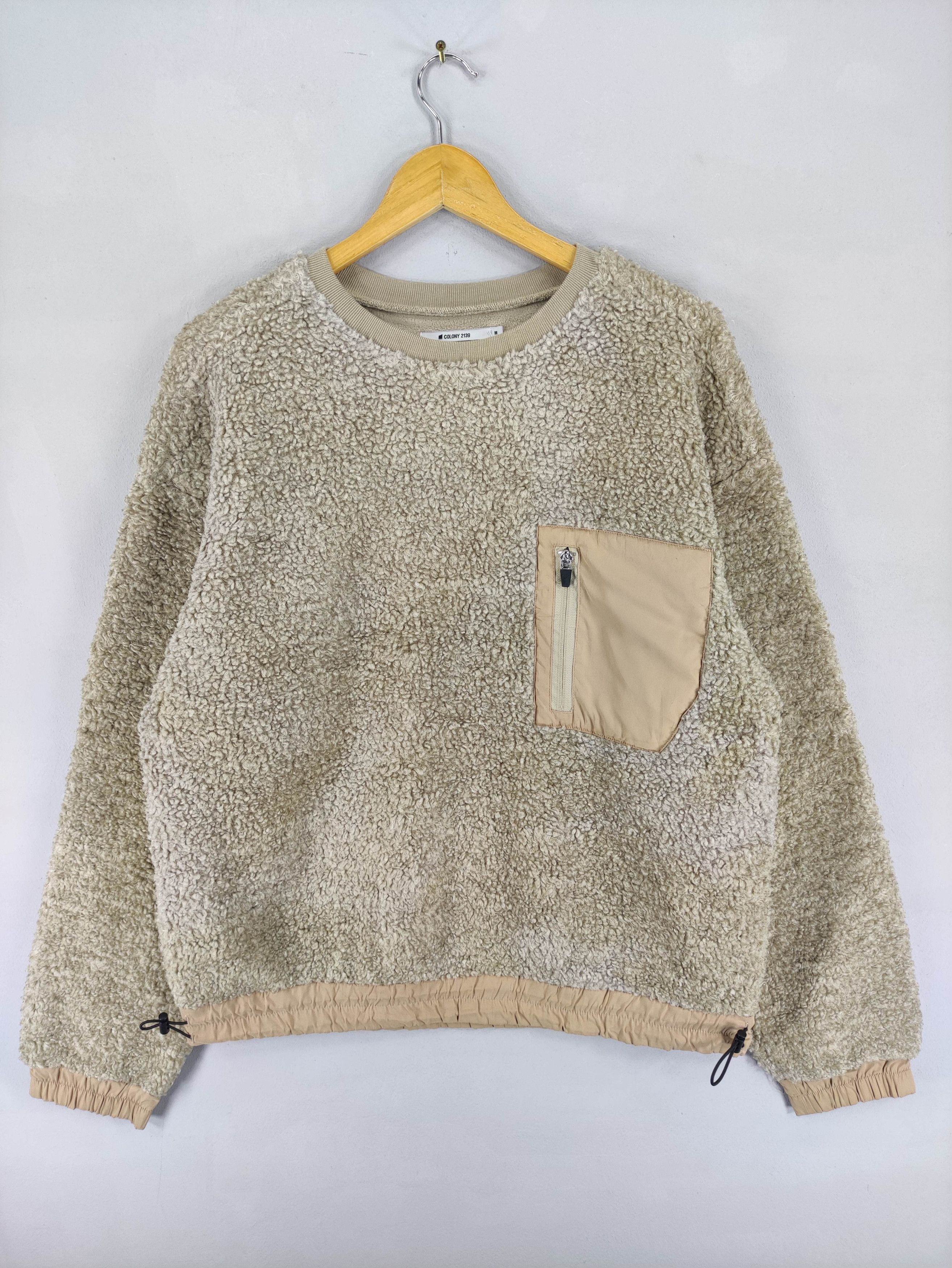 Japanese Brand Colony 2139 Deep Pile Sherpa/Fleece Jacket Sweater Size US L / EU 52-54 / 3 - 1 Thumbnail