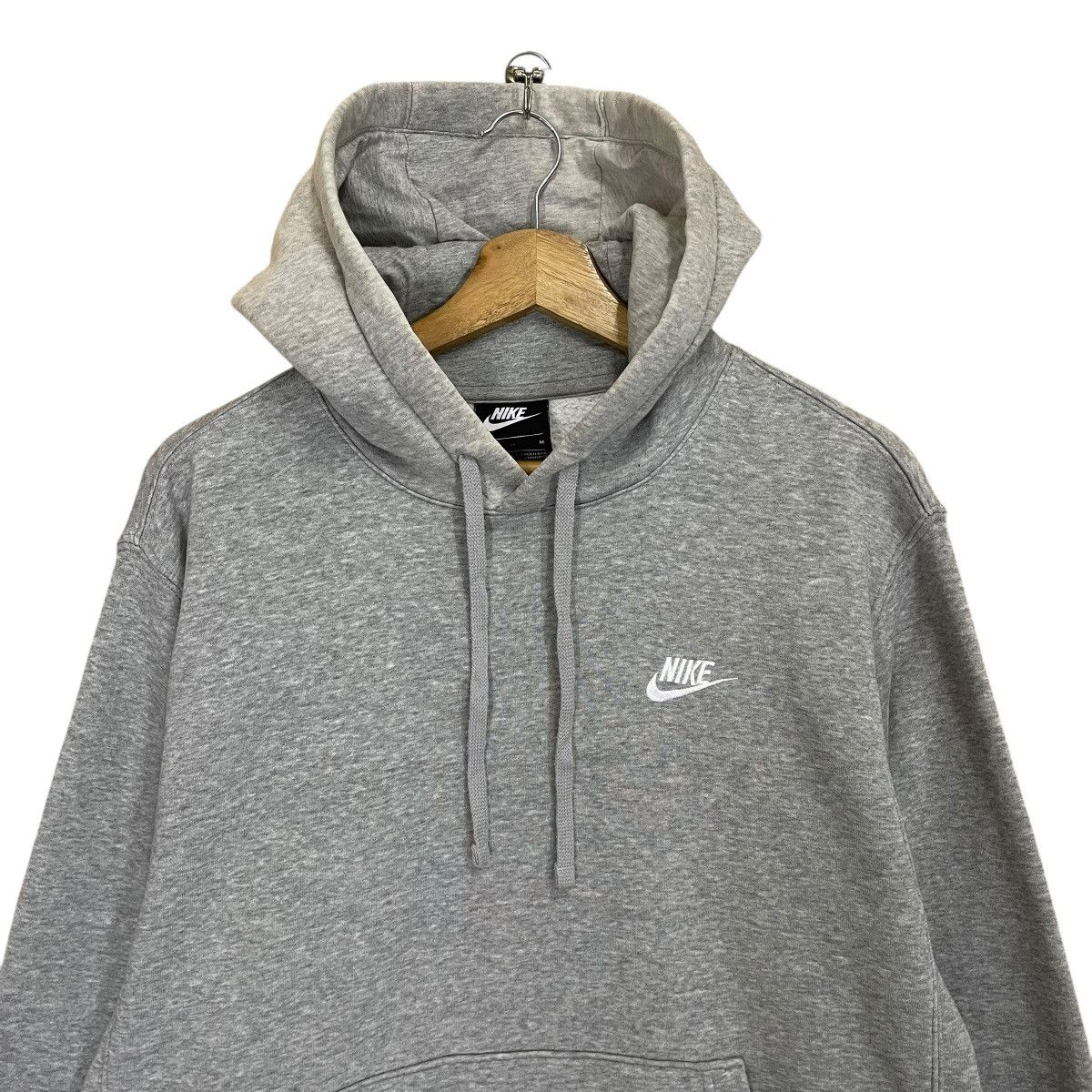Nike Nike Small Logo Pullover Hoodies Size M Size US M / EU 48-50 / 2 - 4 Thumbnail