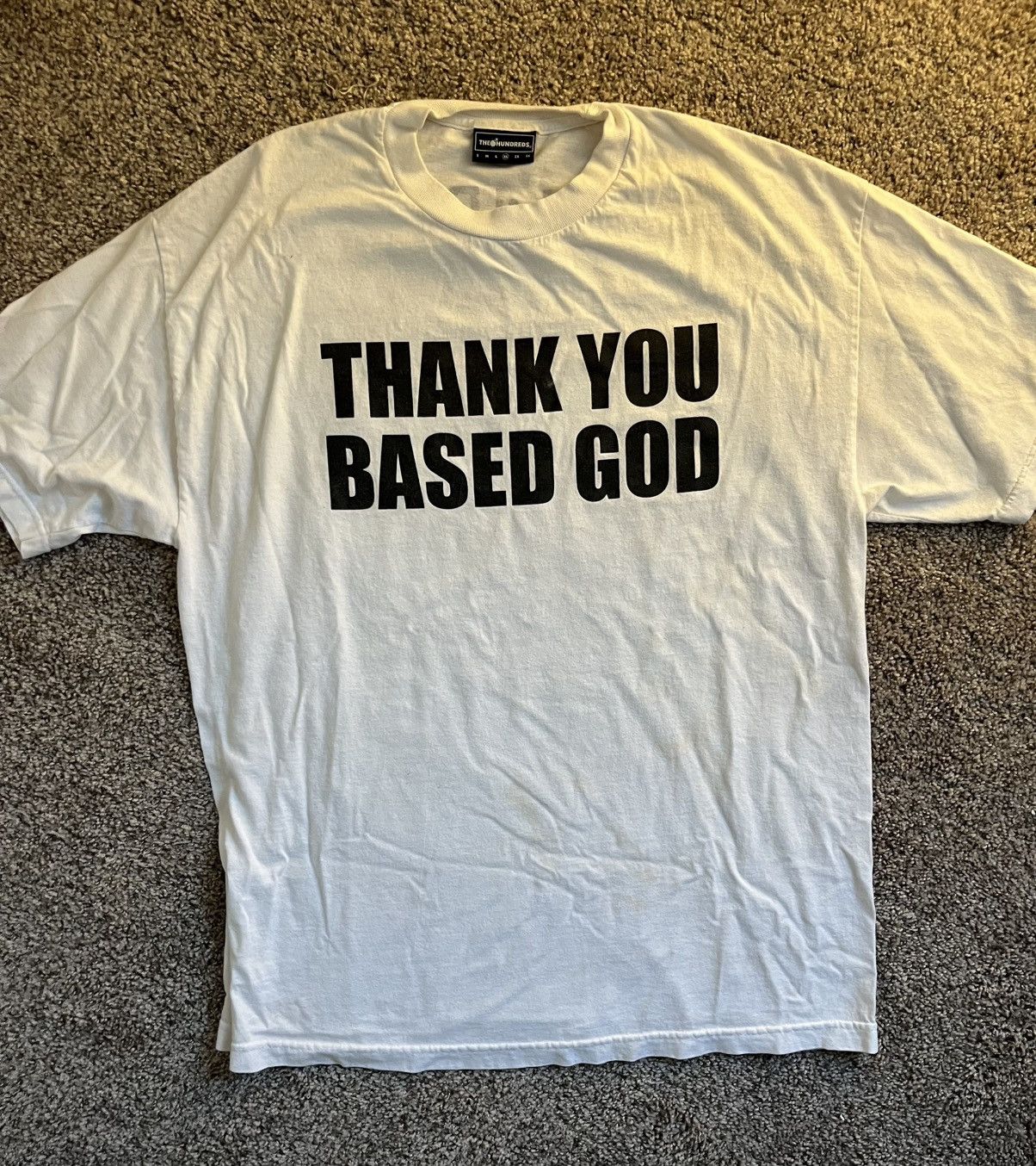 The Hundreds Lil B Thank You Based God Hundreds Tee Size US XL / EU 56 / 4 - 1 Thumbnail