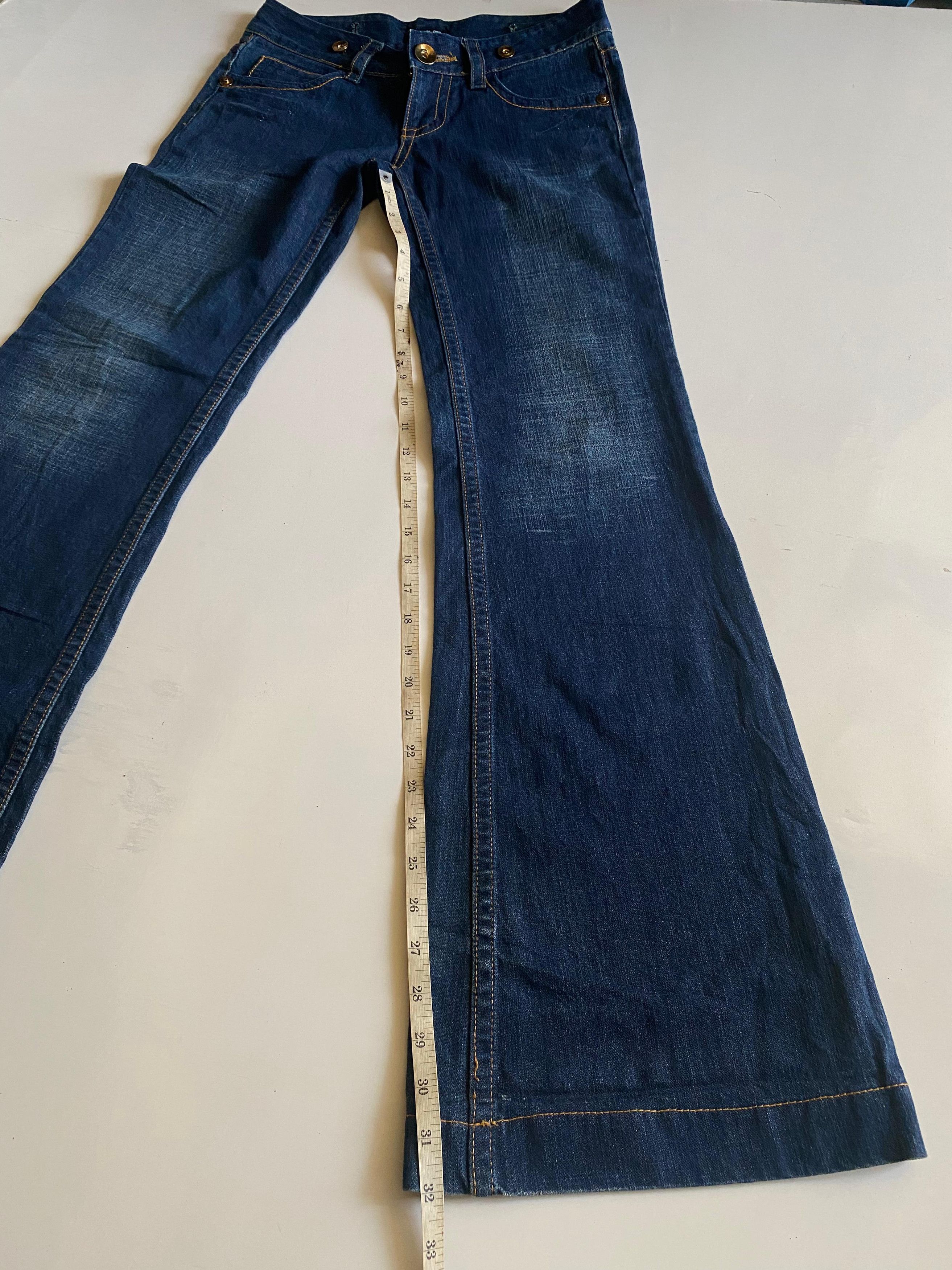 Le Grande Bleu (L.G.B.) SEND OFFER 💥 Glad News Super Flared Pants L.G.B Style Size US 28 / EU 44 - 4 Thumbnail