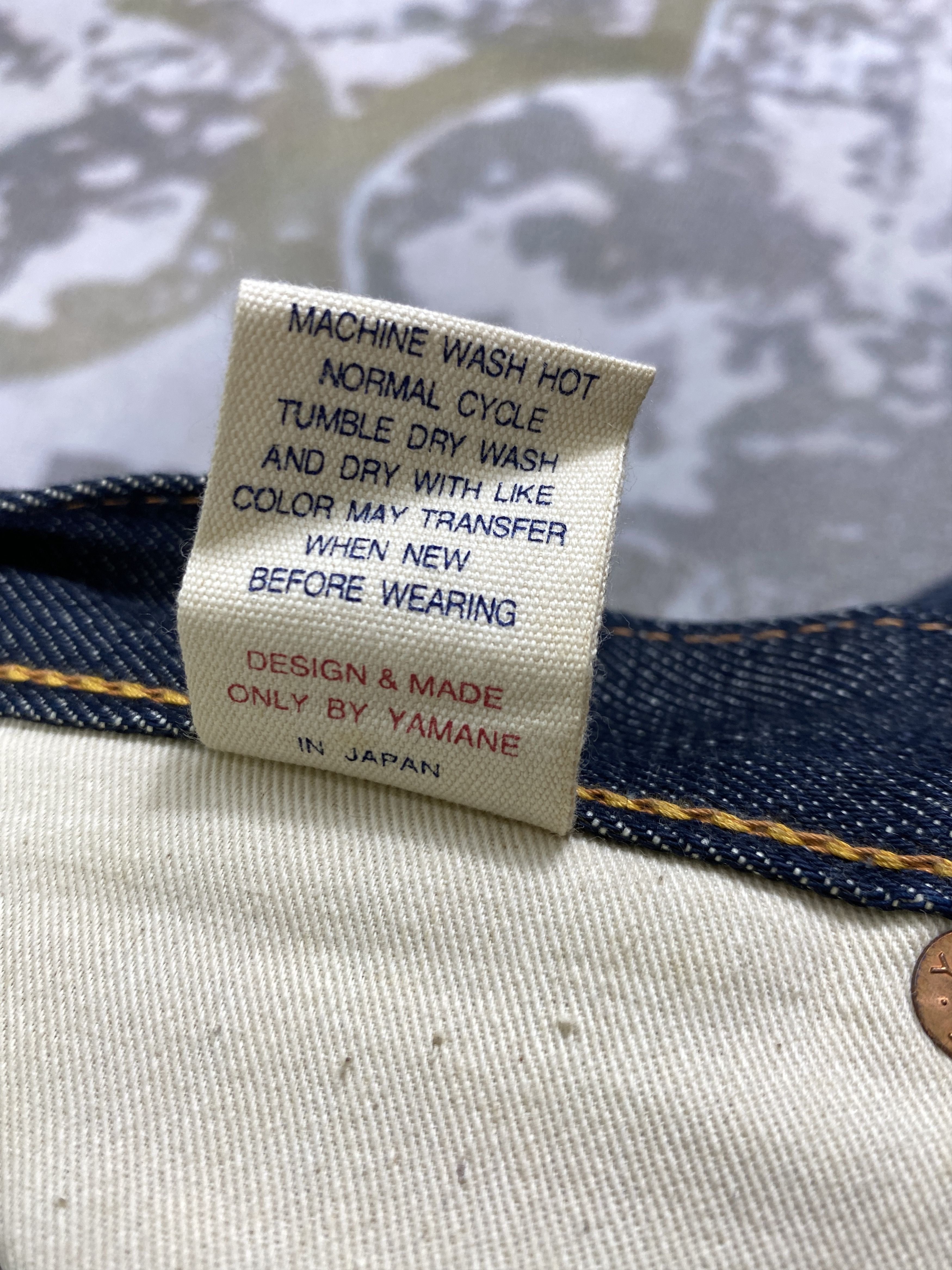 Evisu × Japanese Brand REDLINE EVISU X ANDY SOUWER DAICOCK 32x30.5 Denim-JN3434 Size US 32 / EU 48 - 9 Thumbnail