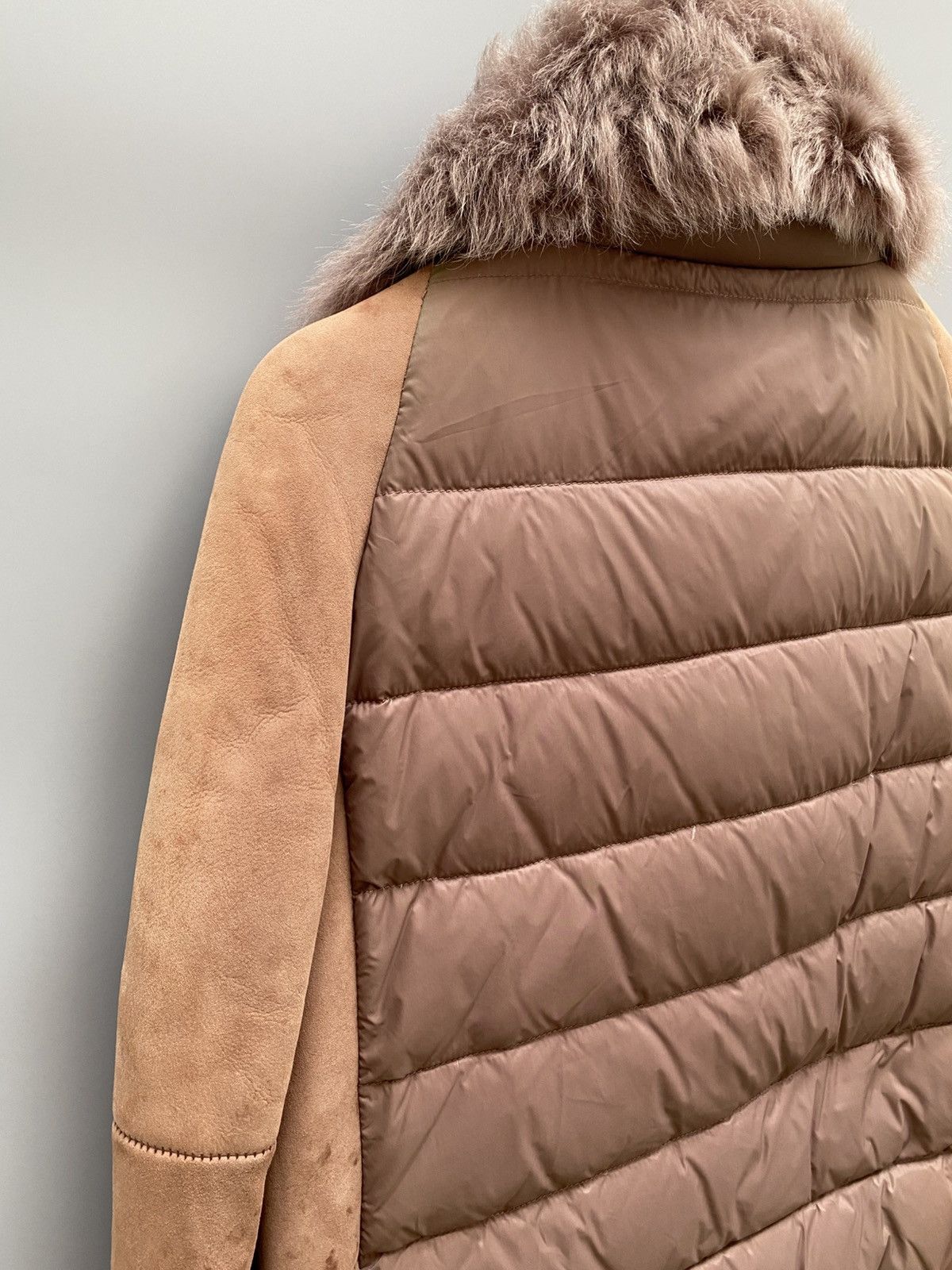 Designer Olivieri Venezia - Down Shearling Jacket Size M / US 6-8 / IT 42-44 - 9 Thumbnail
