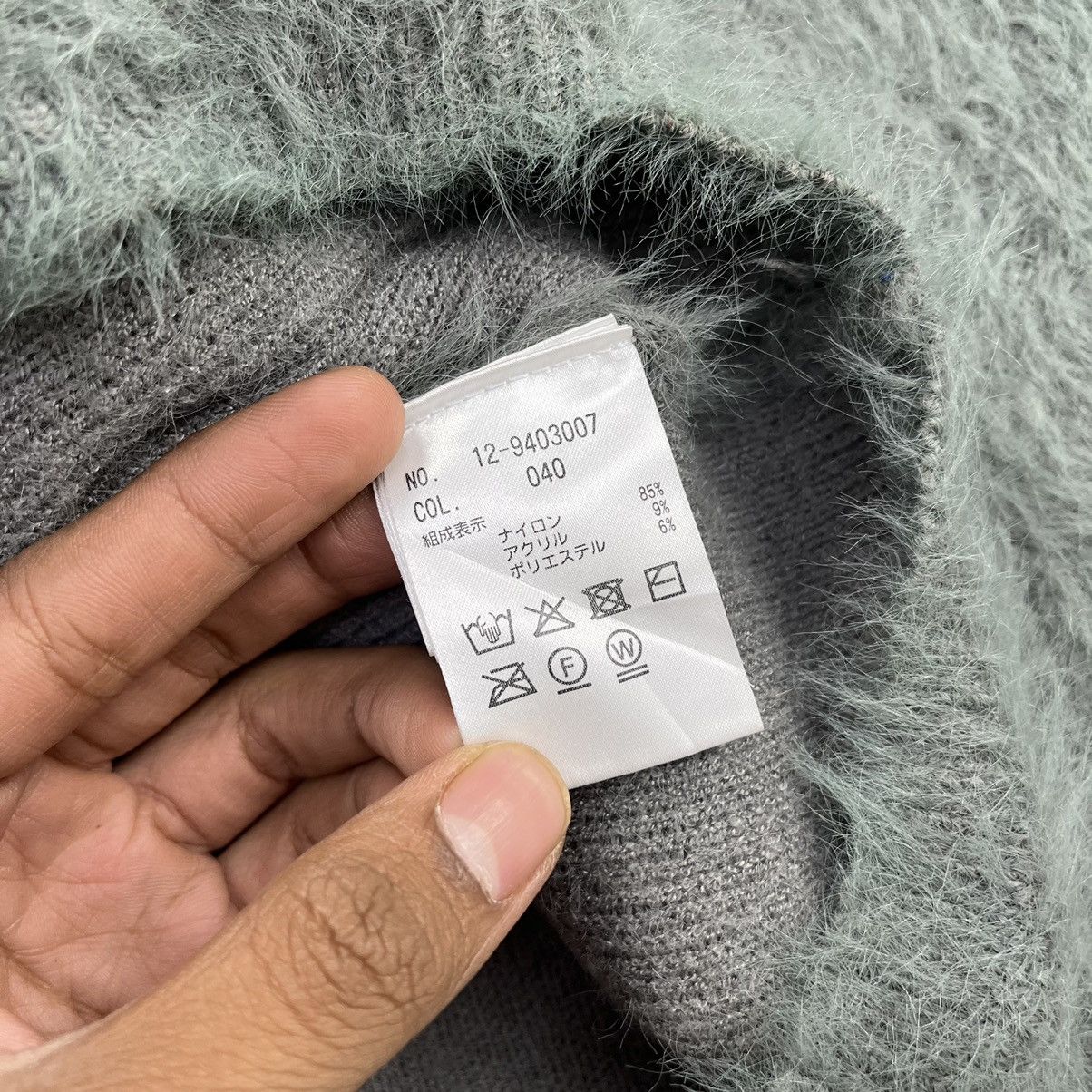 Issey Miyake Designer PLST Issey Miyake Faux Fur Fuzzi Cardigan Jacket Size US M / EU 48-50 / 2 - 9 Thumbnail