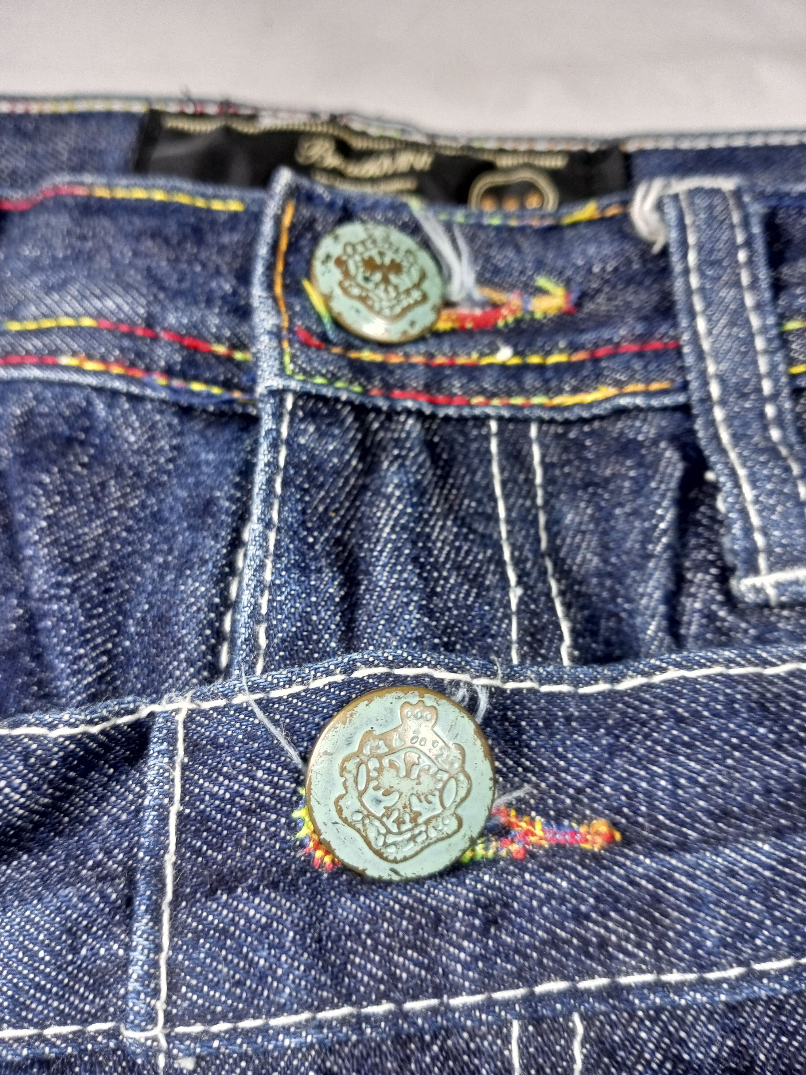 Japanese Brand BreathMINT Double Waist Japan Raw Denim Y2K Size US 32 / EU 48 - 7 Thumbnail