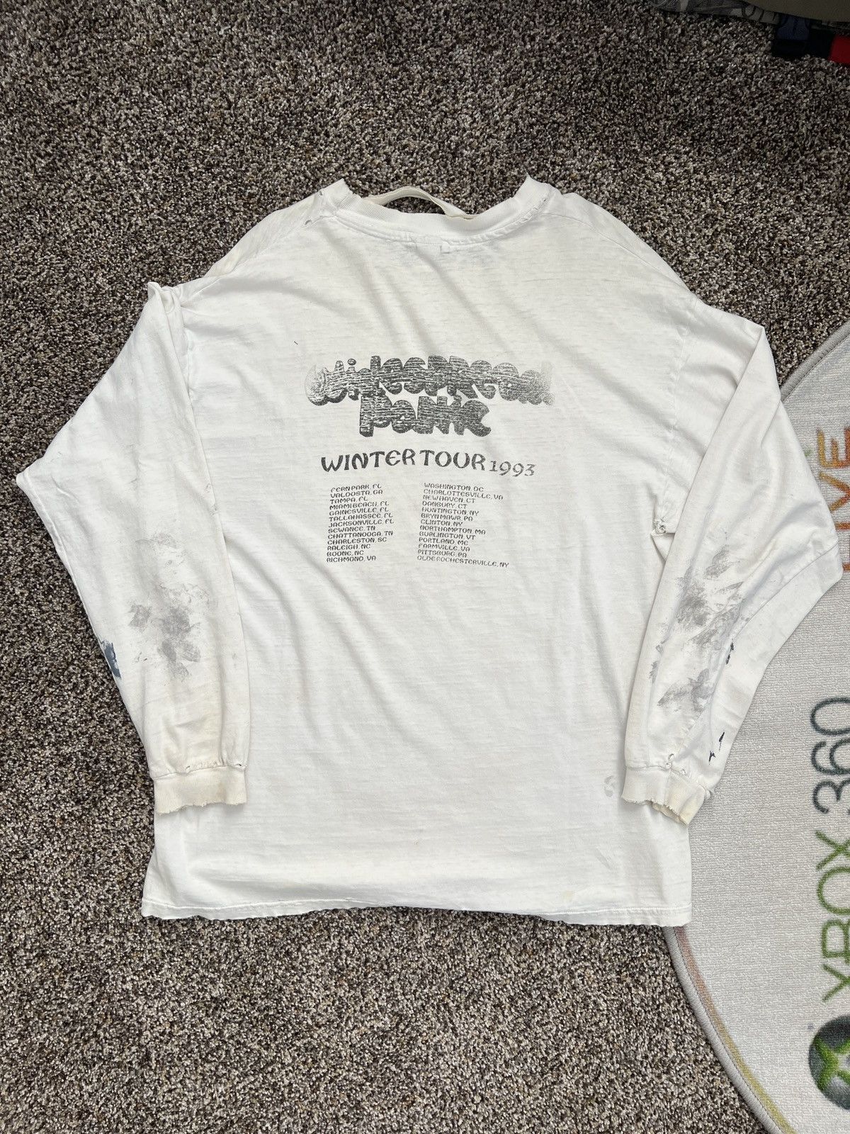 Vintage Thrashed Widespread Panic Vintage Tee Shirt Size US XL / EU 56 / 4 - 2 Thumbnail