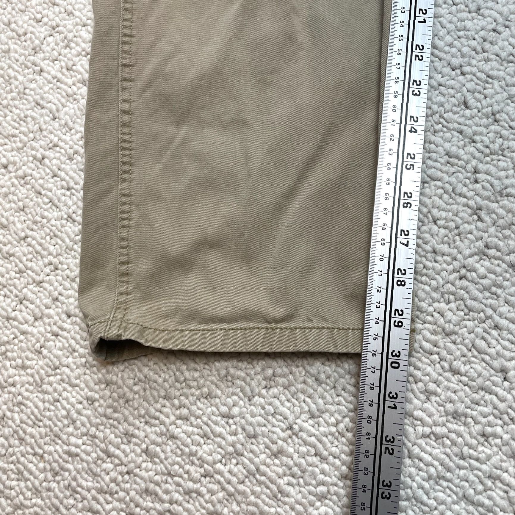Wrangler Wrangler Cargo Pants Mens 44x30 Brown Biege Kahki High Rise Slacks Cotton Solid Size US 44 / EU 60 - 3 Thumbnail