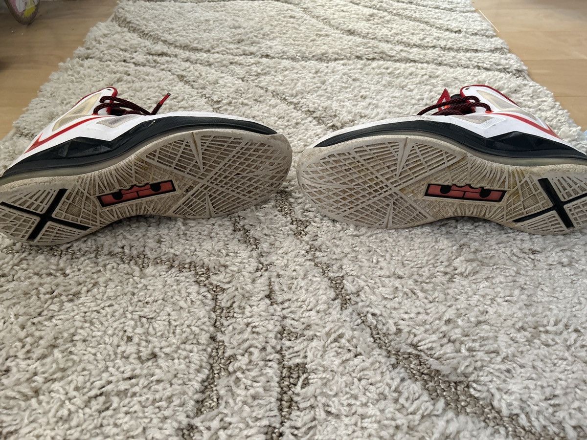 Nike Lebron 10 Heat Home Size 10 Size US 10 / EU 43 - 4 Thumbnail