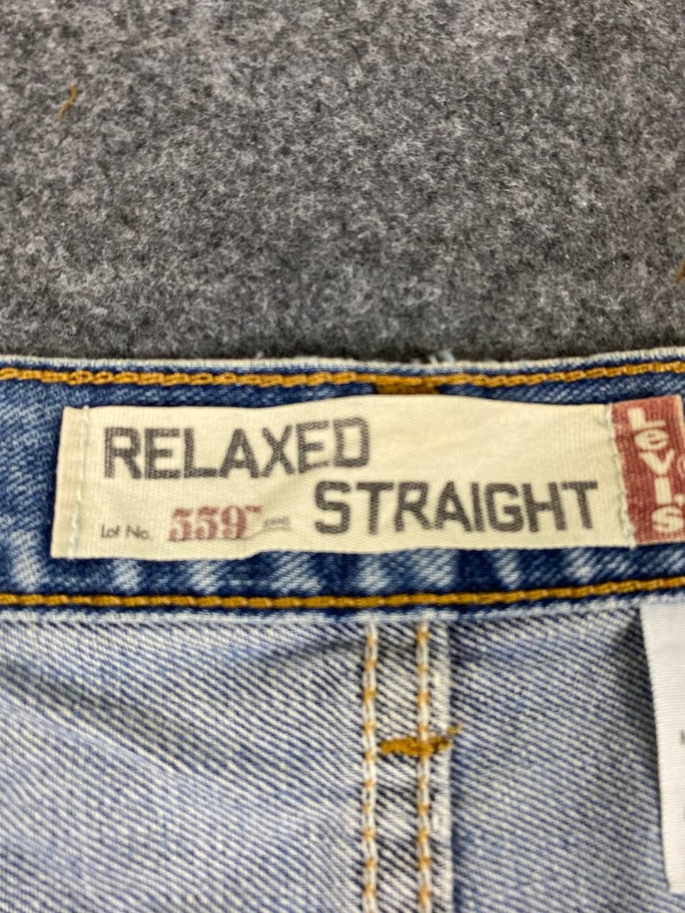Levi's vintage levis 559 relaxed straight denim nice design Size US 38 / EU 54 - 12 Thumbnail
