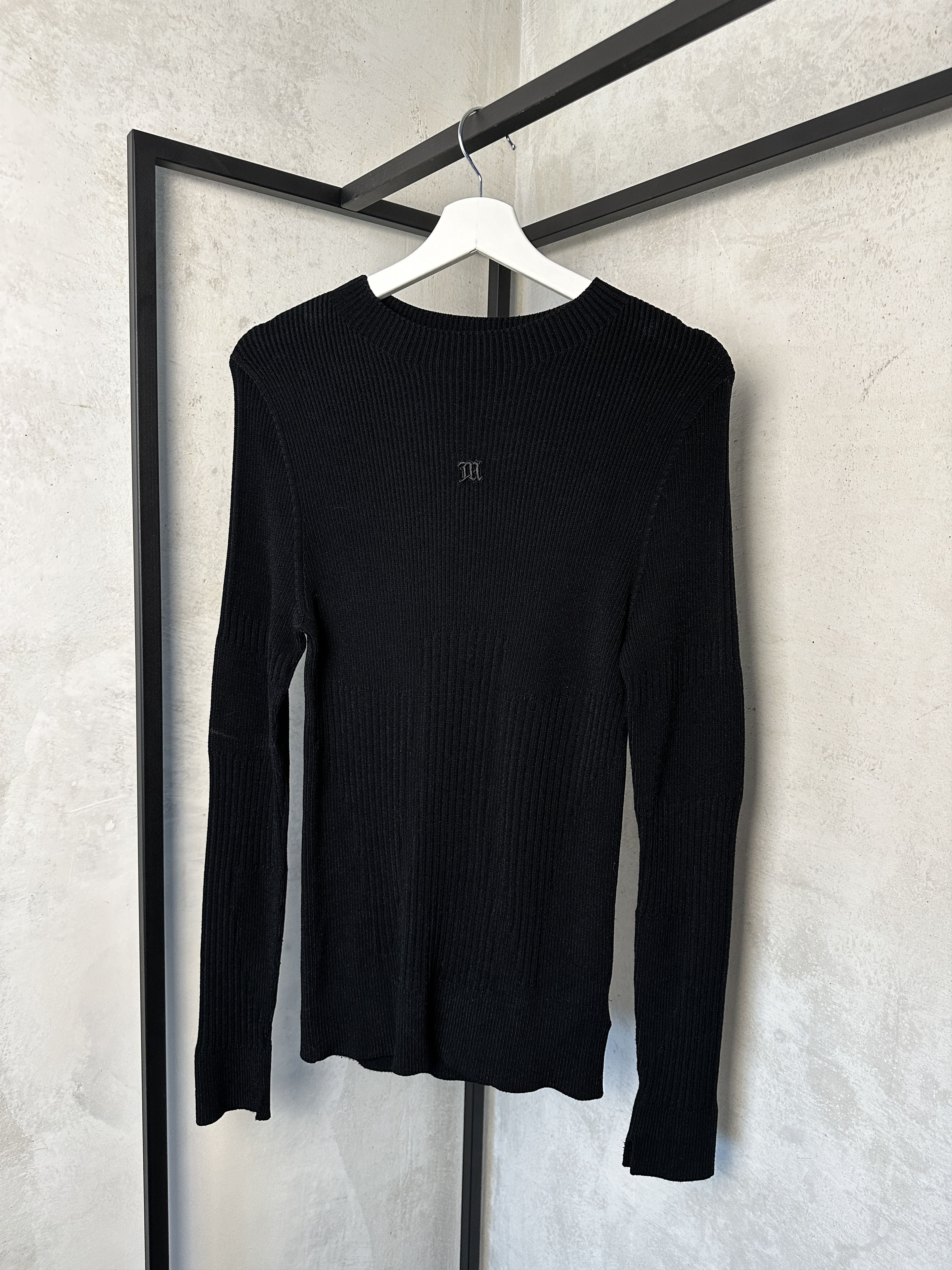 Misbhv Misbhv Small Logo Black Sweater Size US XL / EU 56 / 4 - 1 Thumbnail