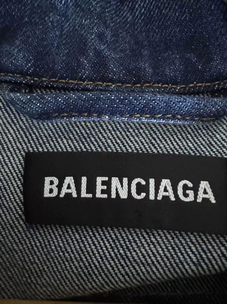 Balenciaga Balenciaga Mastercard Denim Jacket Size US L / EU 52-54 / 3 - 4 Thumbnail