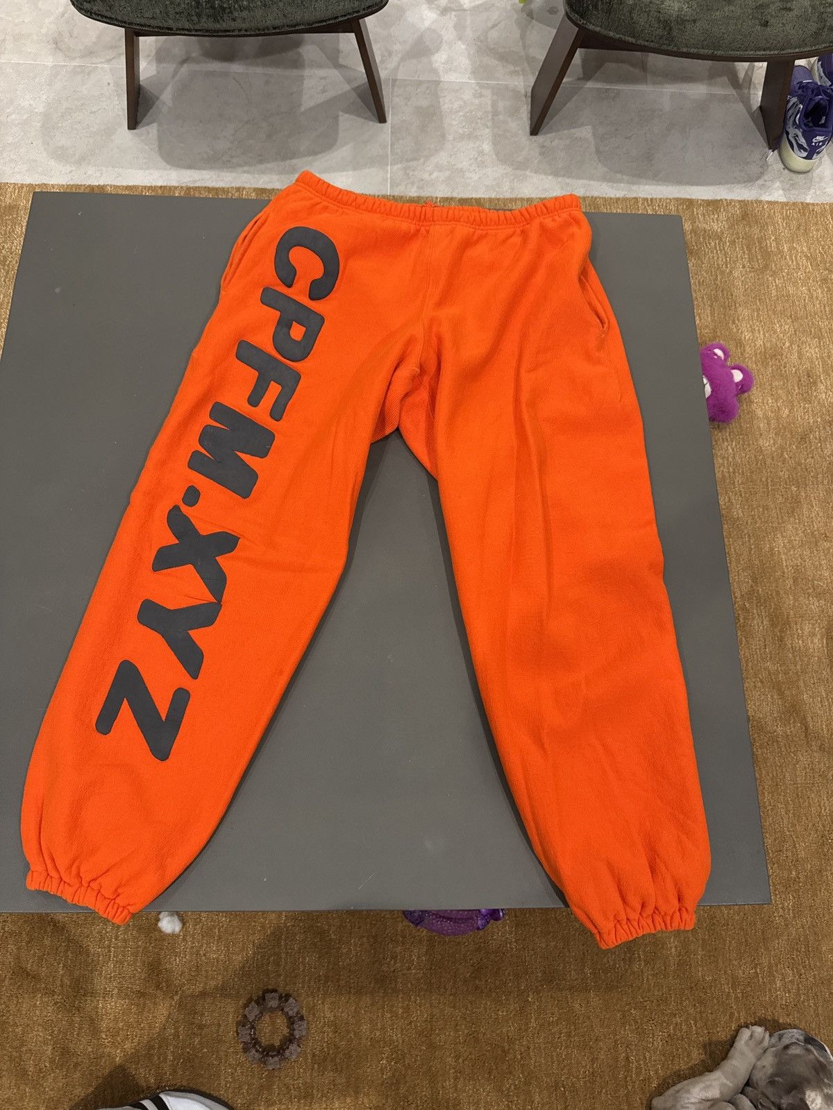 Cactus Plant Flea Market CPFM orange jogger sweats Size US 32 / EU 48 - 1 Thumbnail