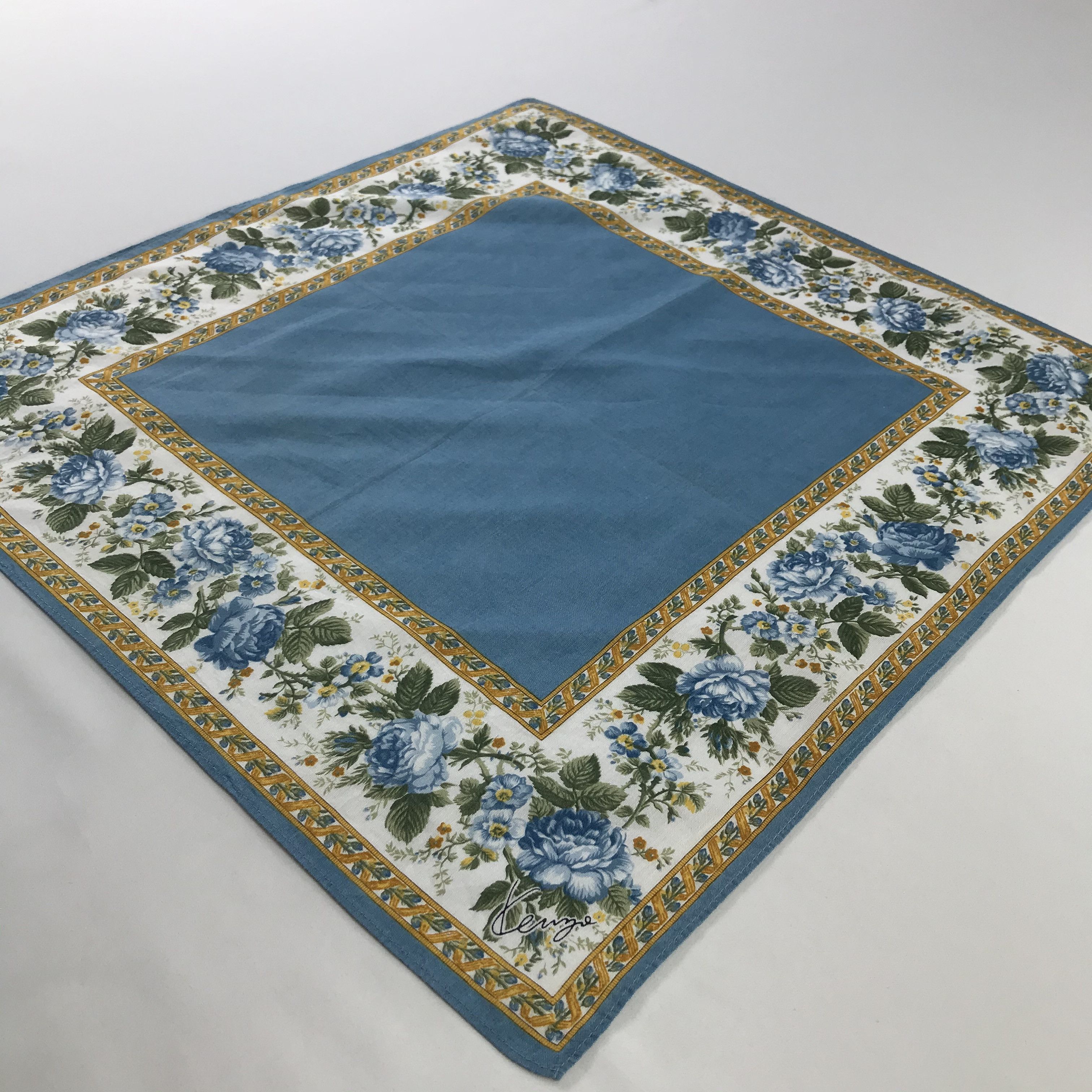 Kenzo × Vintage Kenzo Bandana / Handkerchief / Neckerchief - S523 Size ONE SIZE - 2 Thumbnail