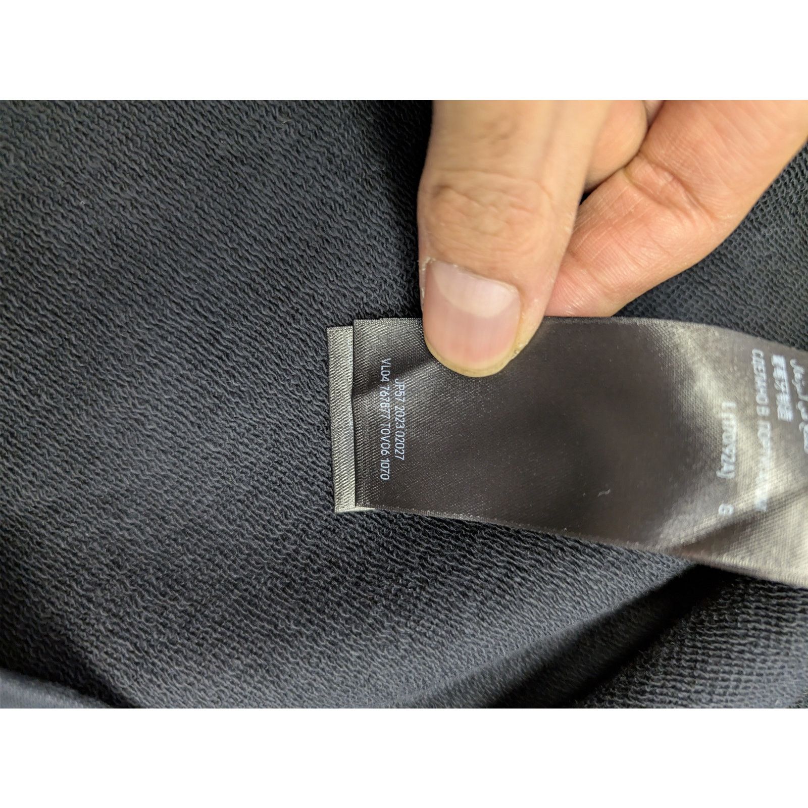 Balenciaga o1rshd1 Hand-Drawn Logo Cotton Hoodie in black Size US L / EU 52-54 / 3 - 18 Thumbnail