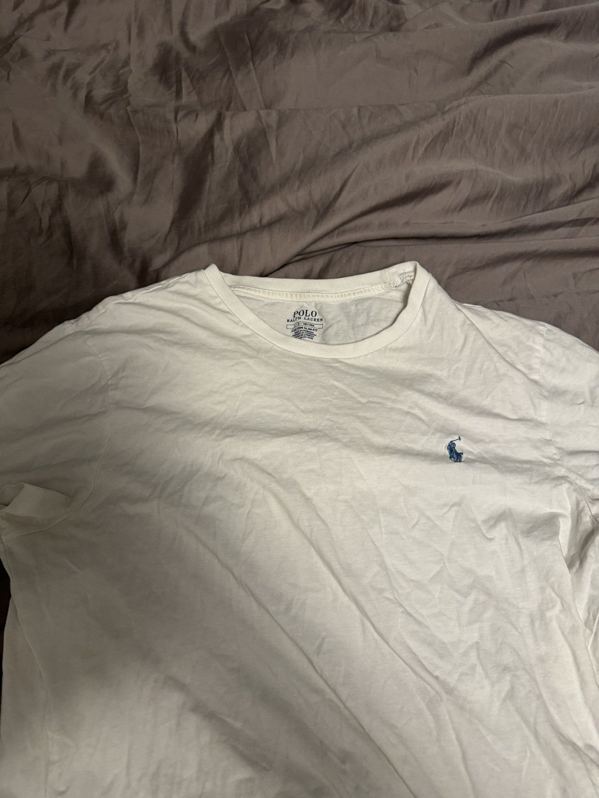 Polo Ralph Lauren White Polo T-Shirt Size US M / EU 48-50 / 2 - 4 Thumbnail