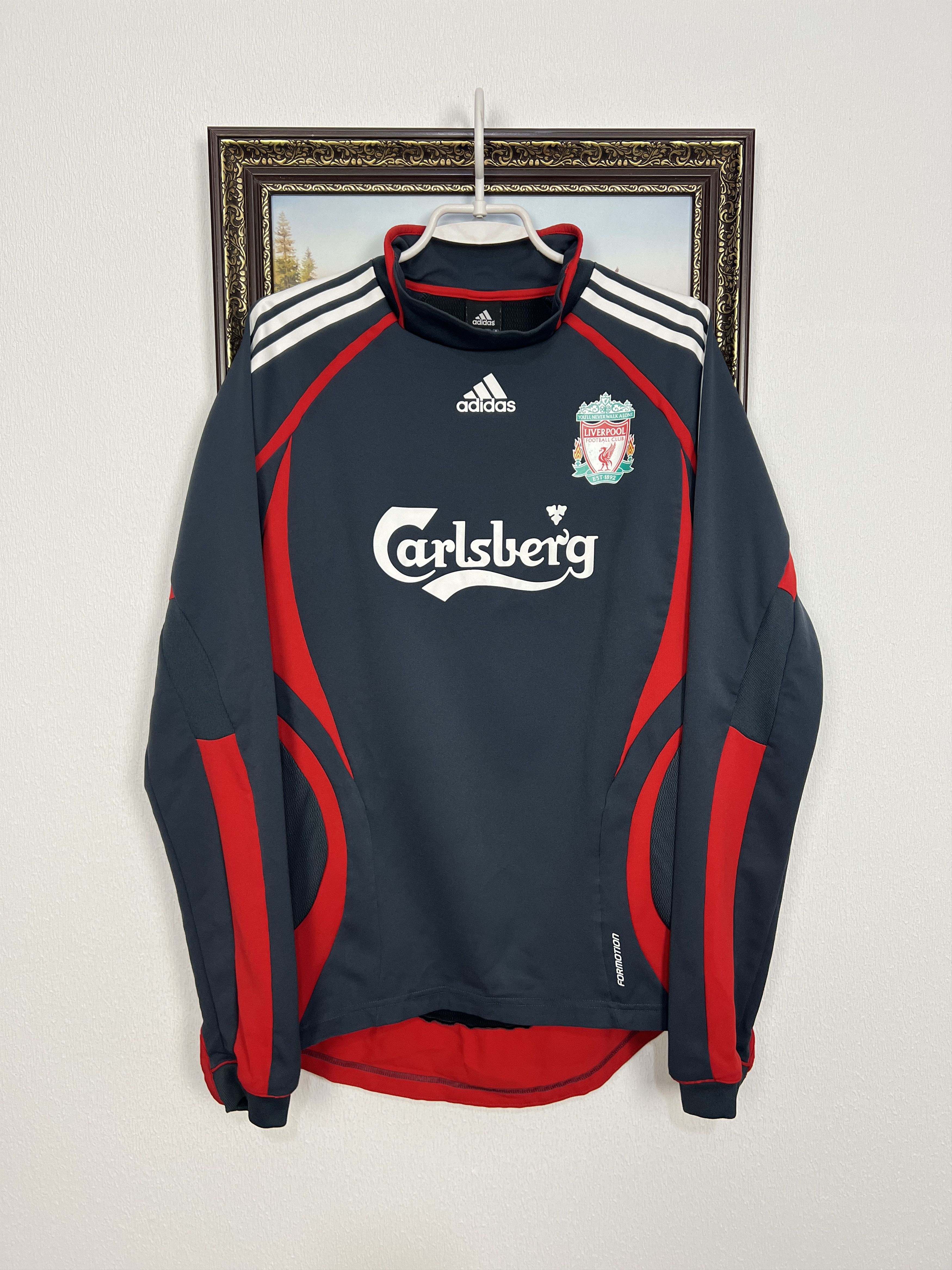 Adidas Liverpool Football Player Issue Train Sweatshirt Track Top Size US M / EU 48-50 / 2 - 1 Thumbnail