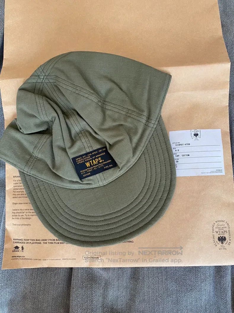 Wtaps Wtaps Green military hat Size ONE SIZE - 1 Thumbnail