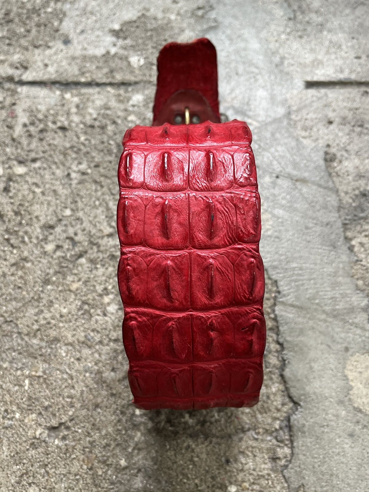 Roberto Cavalli Roberto Cavalli SS05 Crocodile Leather Belt (unisex) Size ONE SIZE - 7 Thumbnail