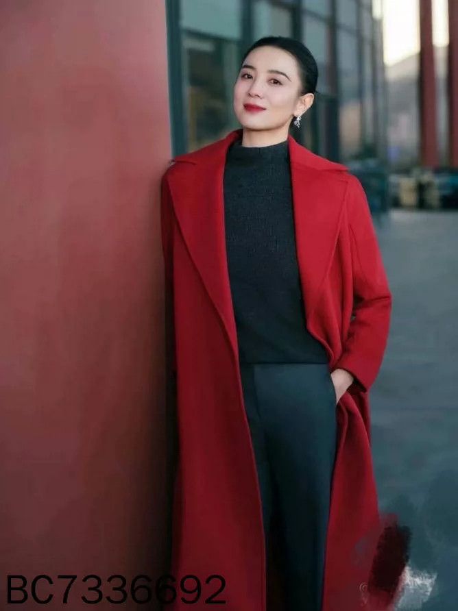 Max Mara Max Mara Burgundy Livia Wool Coat Size M / US 6-8 / IT 42-44 - 1 Thumbnail