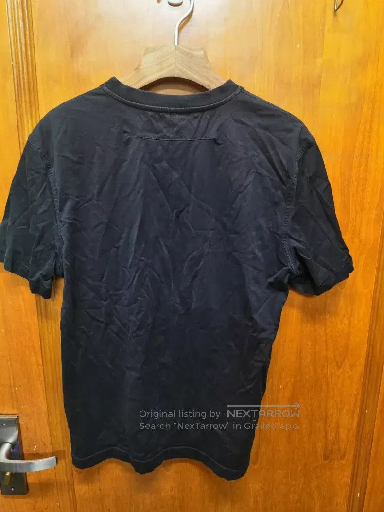 Givenchy Givenchy Men's T Logo Pure Black Short Sleeve T-Shirt Summ Size US L / EU 52-54 / 3 - 2 Thumbnail