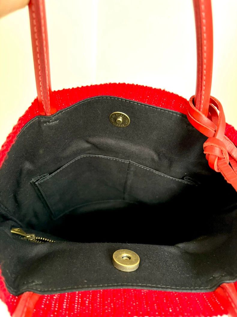 Vivienne Westwood Vivienne Westwood size os Red Nordic knit tote bag Size ONE SIZE - 6 Thumbnail