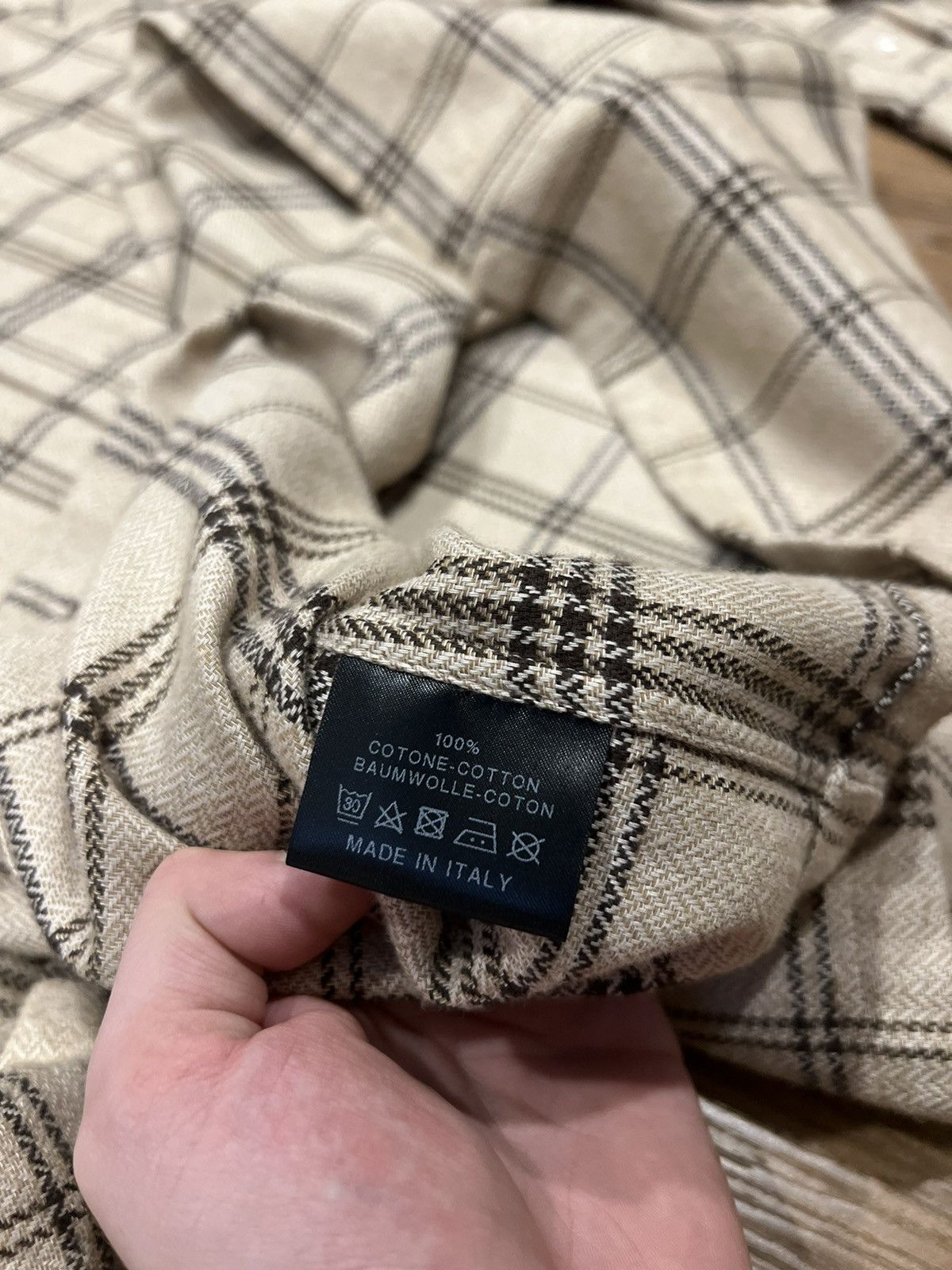 Raf Simons AW20/21 “Arrival” Flannel Shirt Size US M / EU 48-50 / 2 - 5 Thumbnail