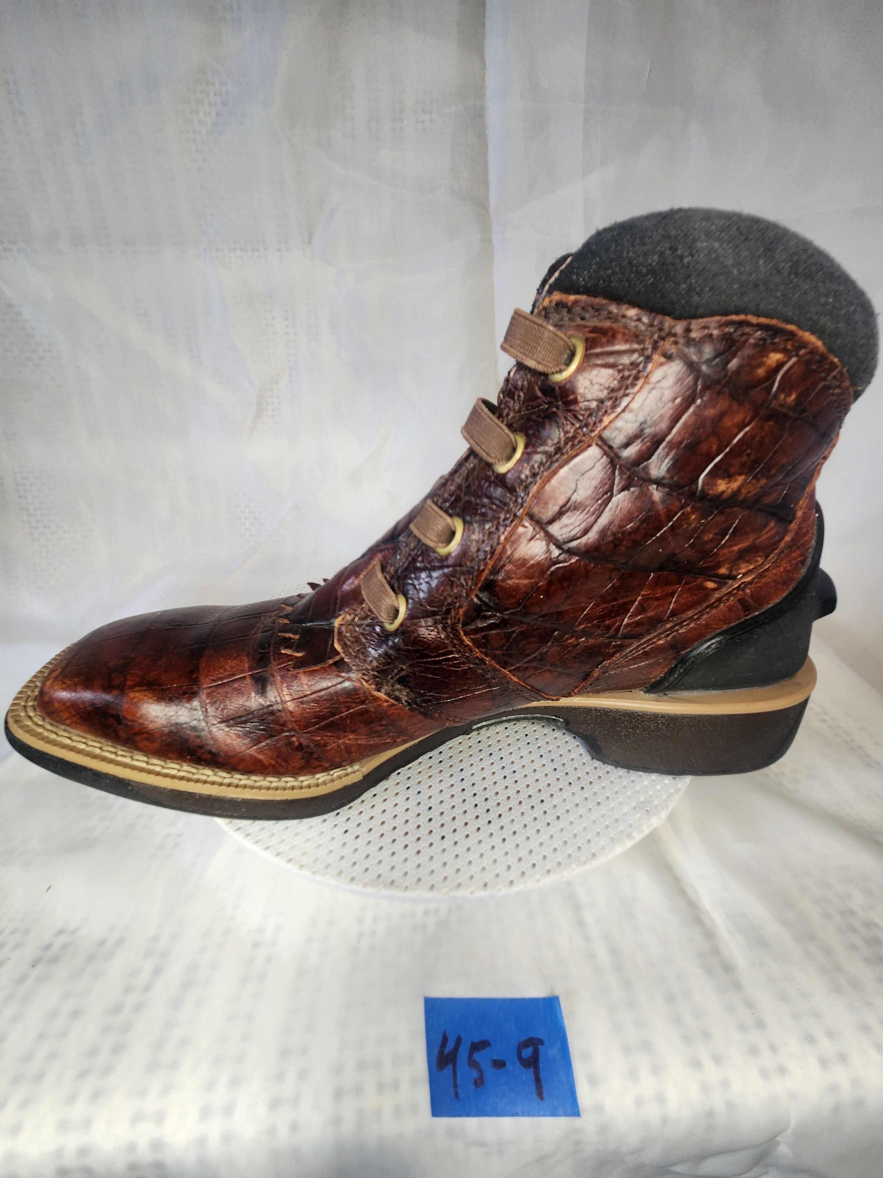 CINCH WRK CROCODILE PRINT BURGUNDY Size US 8 / IT 38 - 7 Thumbnail