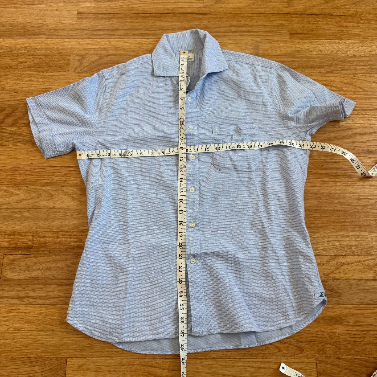 Beams Plus Beams Plus 'Beams Heart' Spread Collar Light Blue Shirt Size US L / EU 52-54 / 3 - 2 Thumbnail