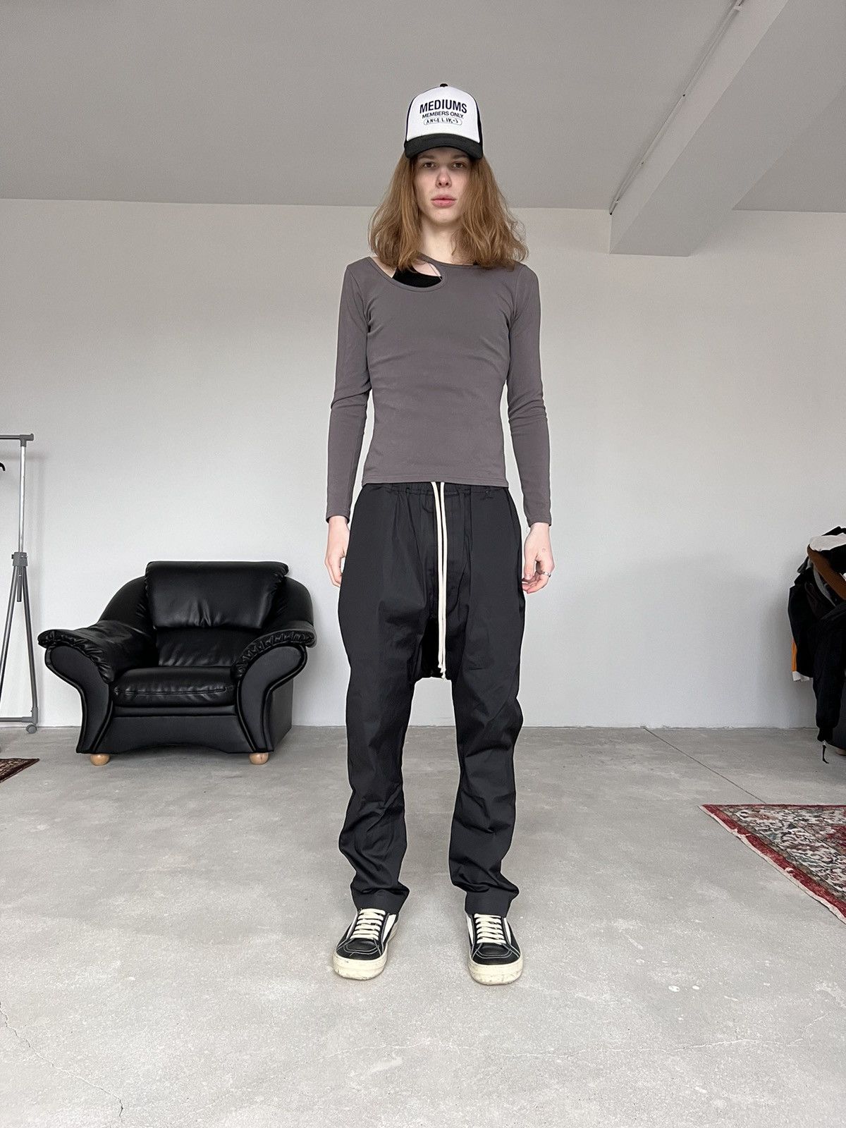 SS24 LIDO RICK OWENS BLACK PANTS