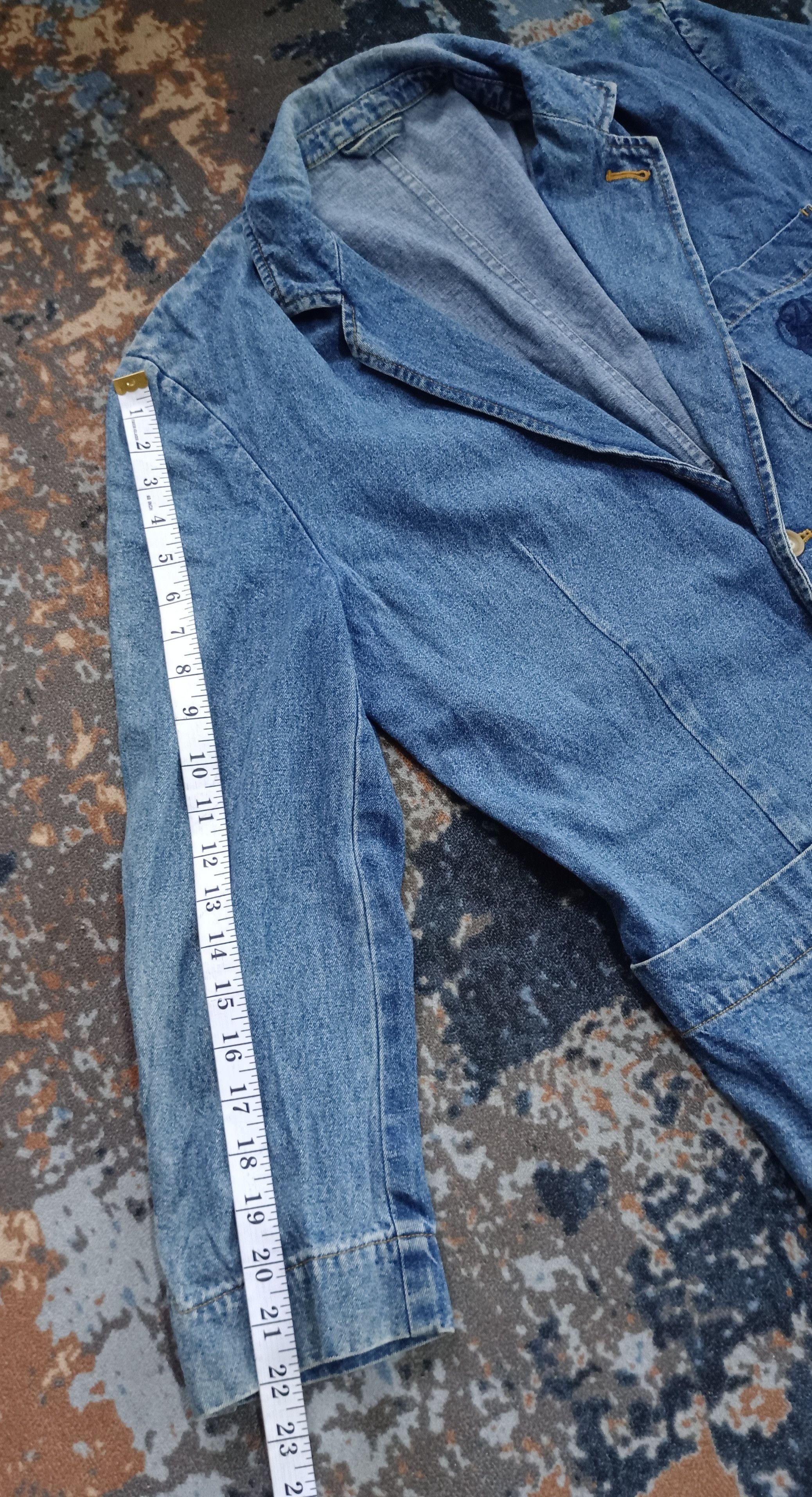 Calvin Klein Vintage Calvin Klein Sport Denim Jacket Size US M / EU 48-50 / 2 - 18 Thumbnail