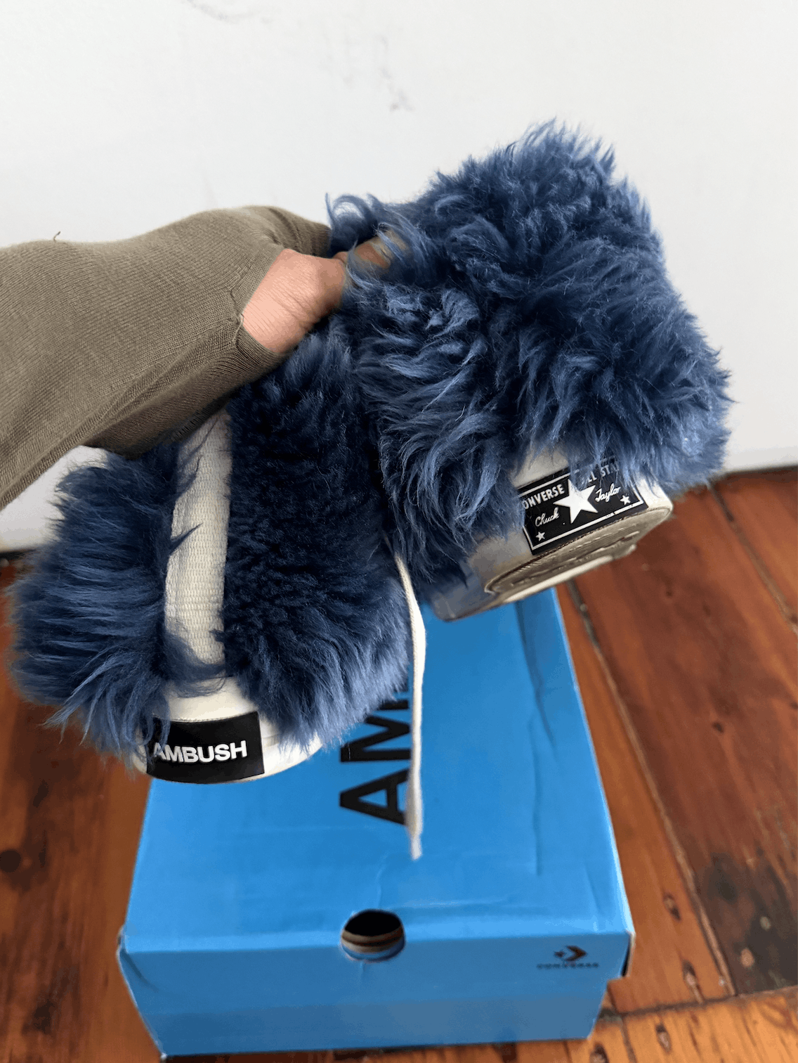 Ambush Design Converse x Ambush Chuck 70 Fuzzy Hi sneakers Size US 8 / EU 41 - 6 Thumbnail