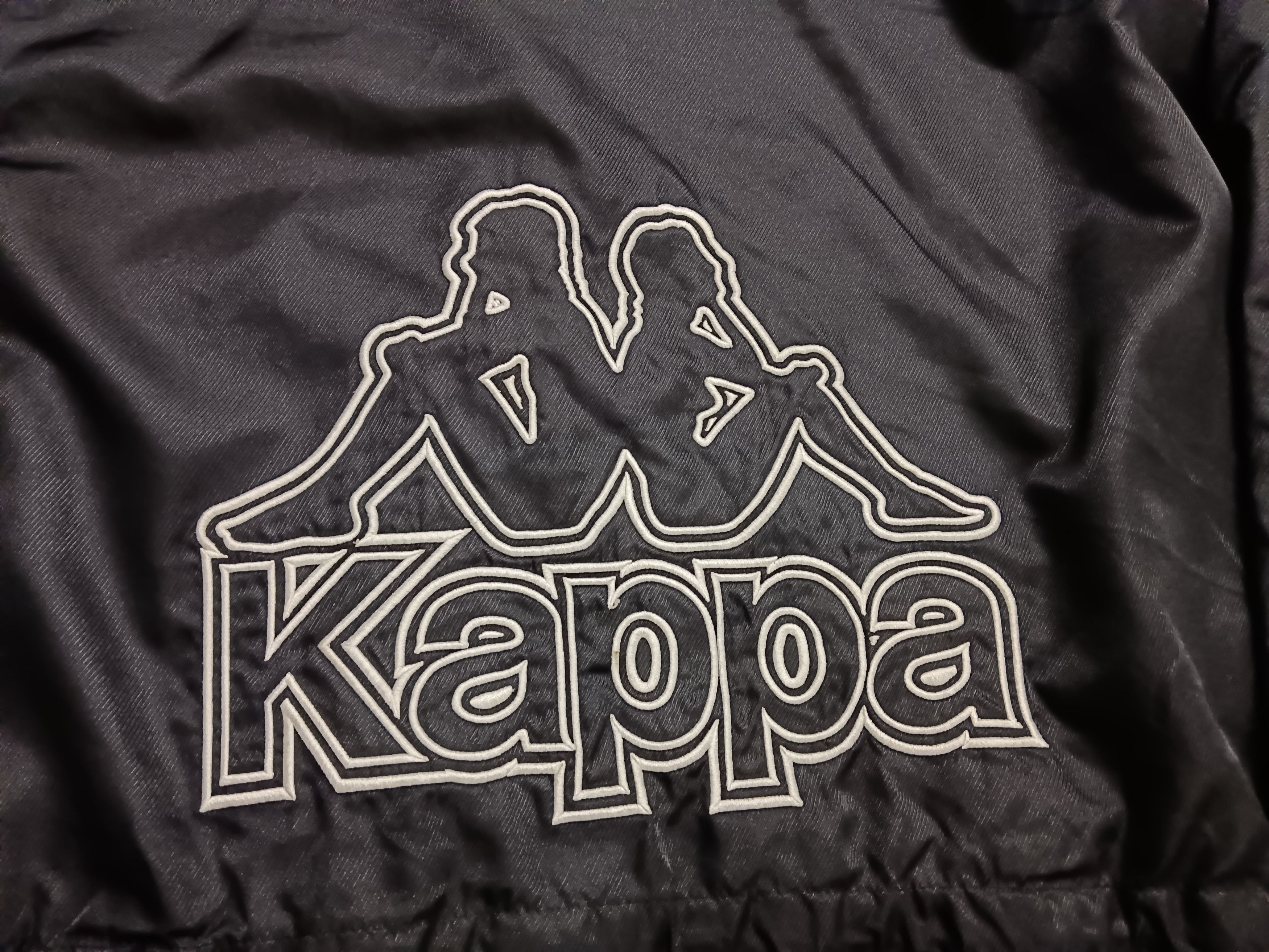 Vintage Kappa Embroidery Logo Long Winter Jacket