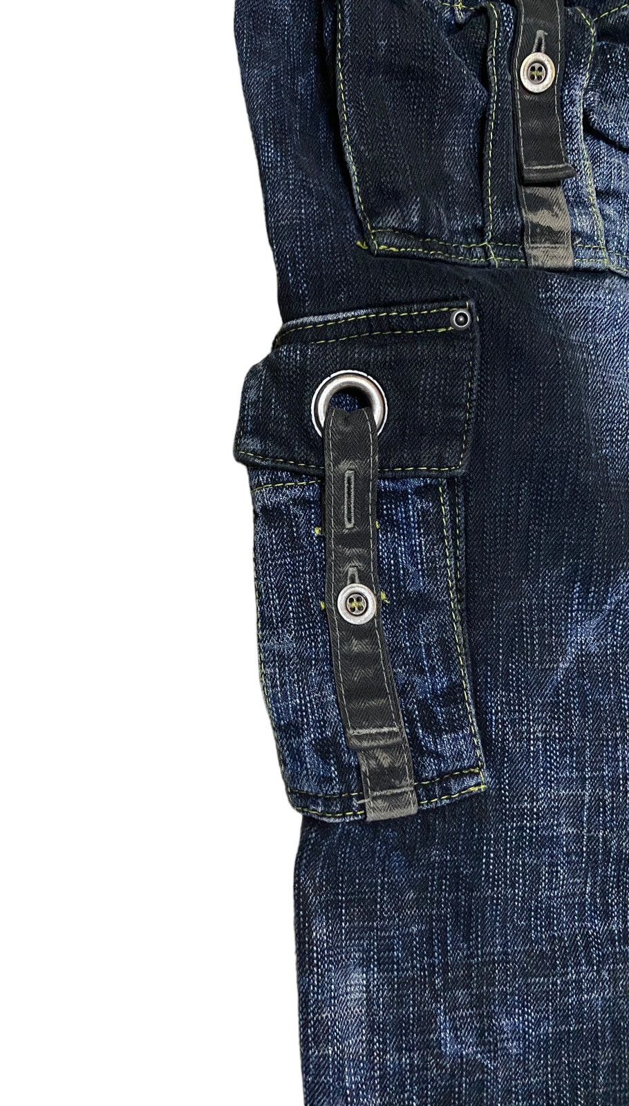 Japanese Brand Rare Design Vintage Japanese Brand Revolution Jeans 2000s Size US 34 / EU 50 - 4 Thumbnail
