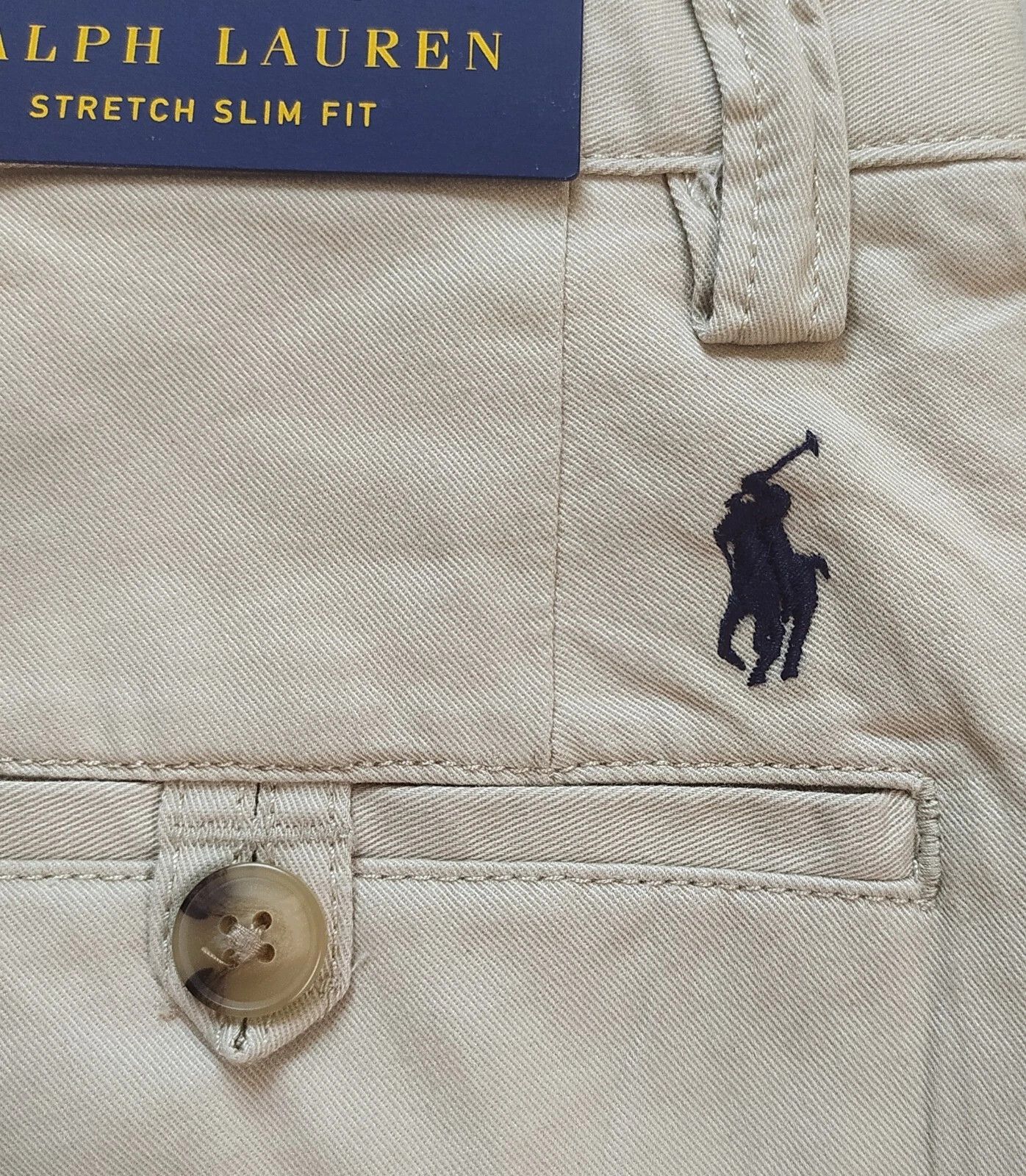 Polo Ralph Lauren Polo Ralph Lauren Slim Stretch Fit Chino Trouser FTP 0002 Size US 29 - 9 Thumbnail