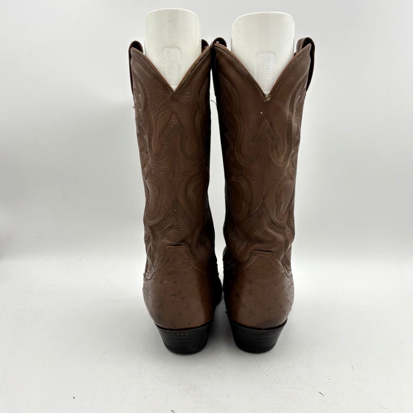 Tony Lama Tony Lama Western Boots Ostrich Leather Cowboy 9.5 EE Men's Size US 10 / EU 43 - 4 Thumbnail