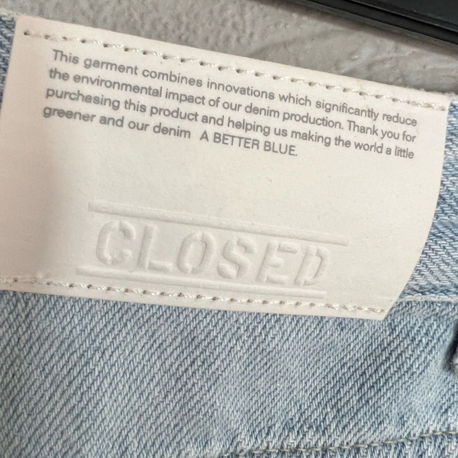 CLOSED Closed Denim Jeans 26 Made In Italy Pearl C91050 28x27 CLEAN Size 26" / US 2 / IT 38 - 6 Thumbnail