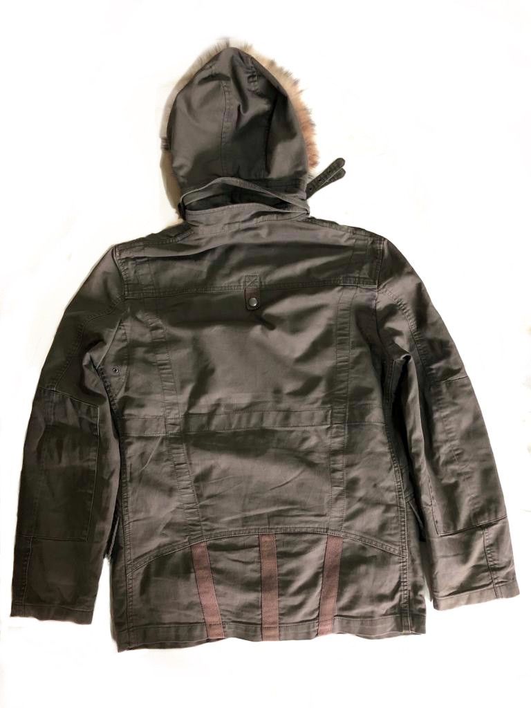If Six Was Nine × KMRii × PPFM PPFM Yellow Riot Racoon Fur Parkas Jacket Size US M / EU 48-50 / 2 - 2 Thumbnail