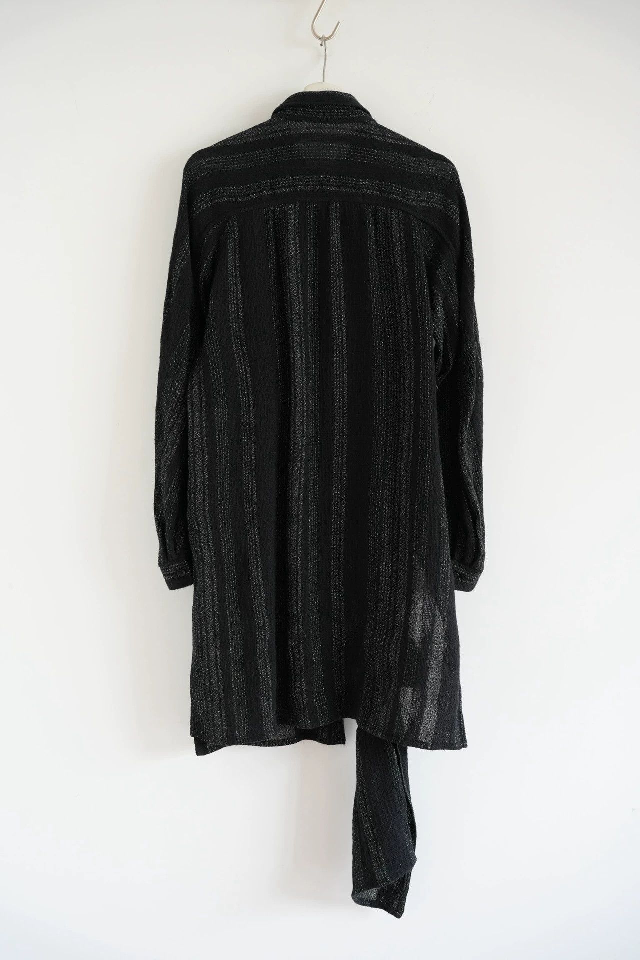 Yohji Yamamoto Yohji Yamamoto 24SS Handwoven Knotted Long Shirt Size US M / EU 48-50 / 2 - 2 Thumbnail