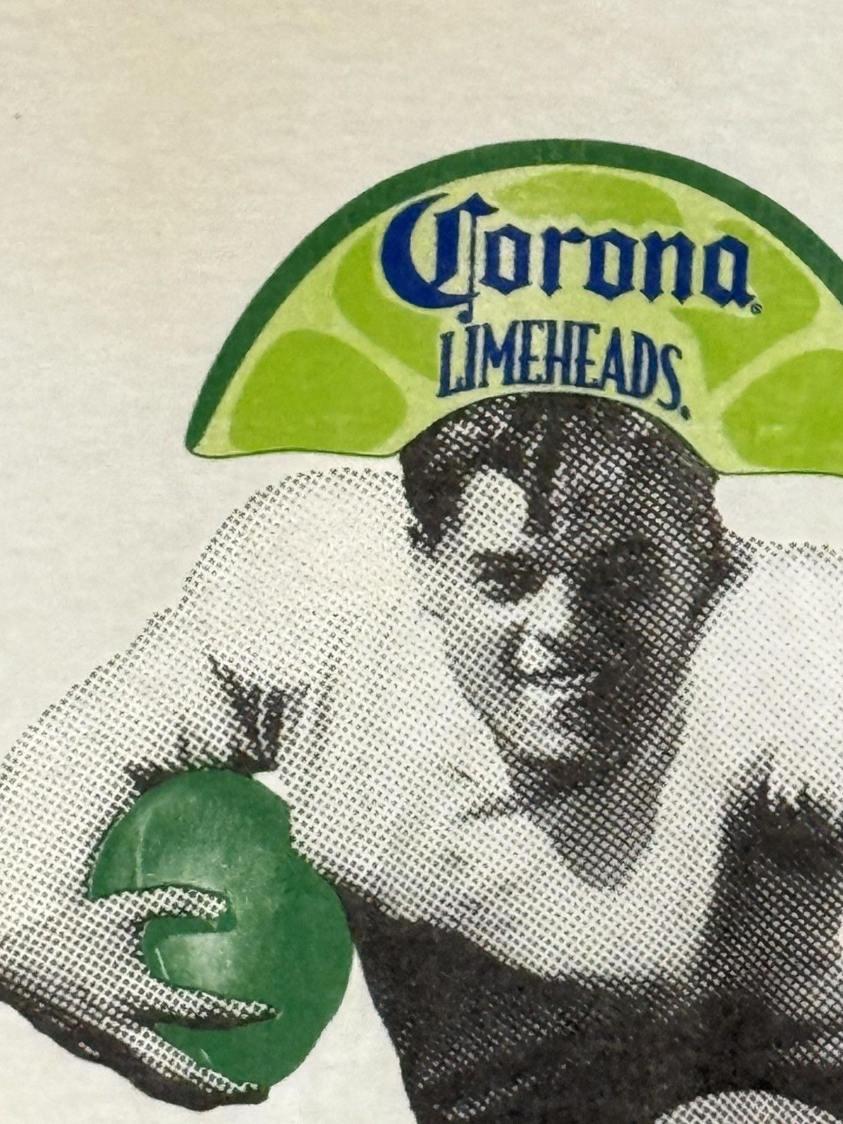 Vintage Vintage Corona Beer Limeheads Beer Liquor USA 90s T Shirt Size US L / EU 52-54 / 3 - 4 Thumbnail