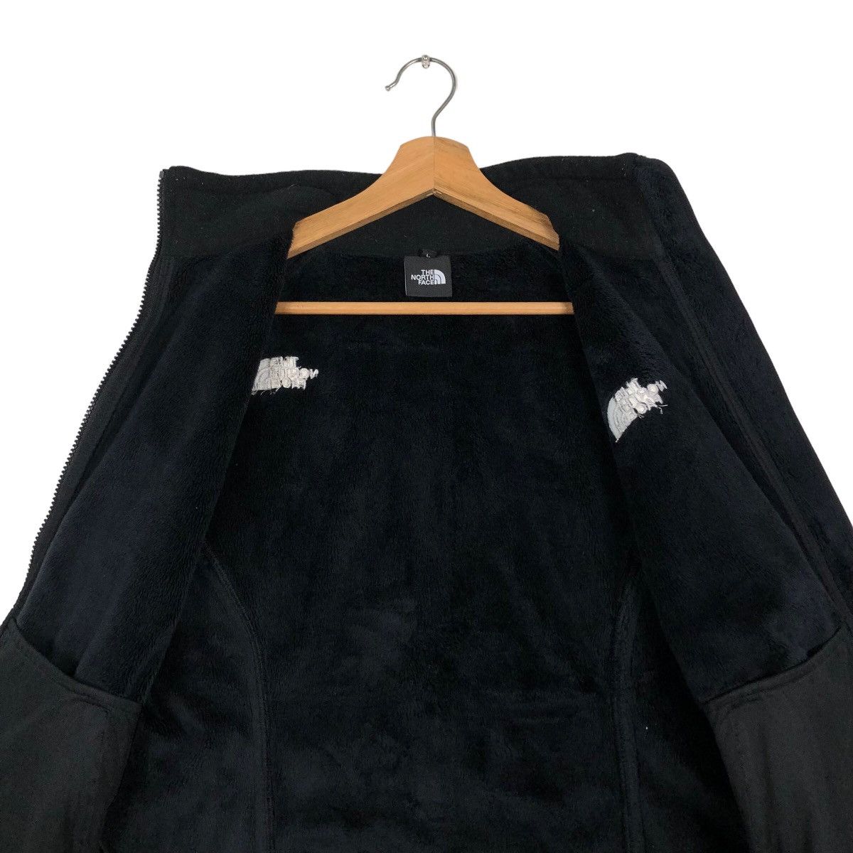 Japanese Brand 🔥RICH BLACK VINTAGE FLEECE JACKET THE NORTH FACE Size US L / EU 52-54 / 3 - 14 Thumbnail