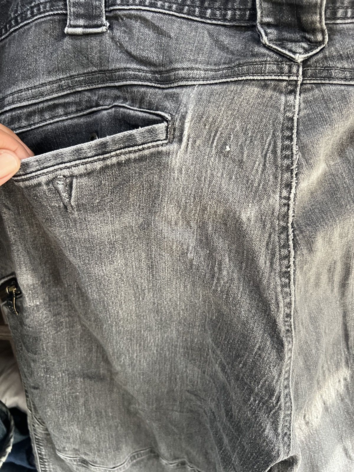 Dickies 🔥Vintage Dickies Distressed Denim Cargo Pant Size US 41 - 13 Thumbnail
