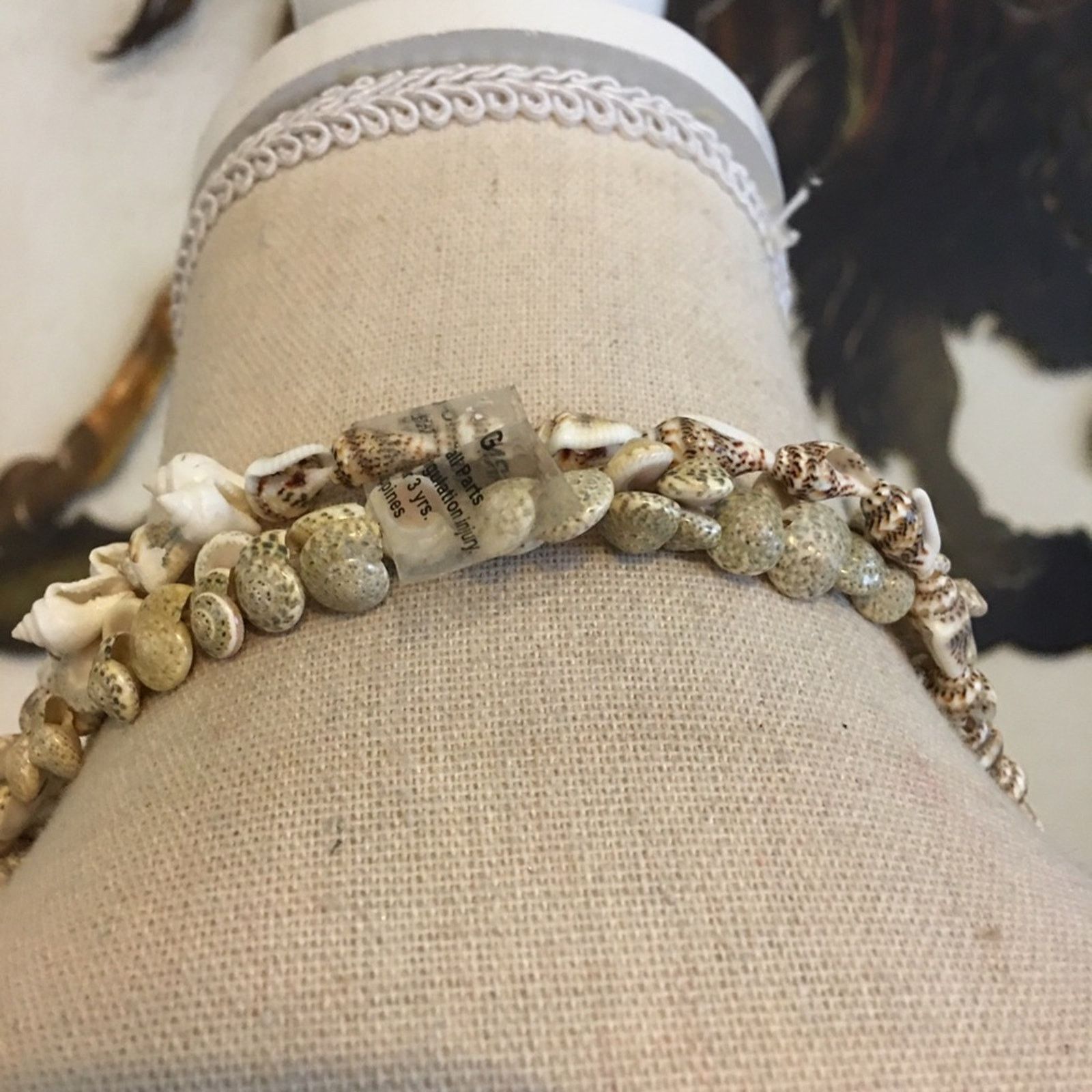 Vintage Vintage 2 strand bundle natural shell necklaces Size ONE SIZE - 5 Thumbnail
