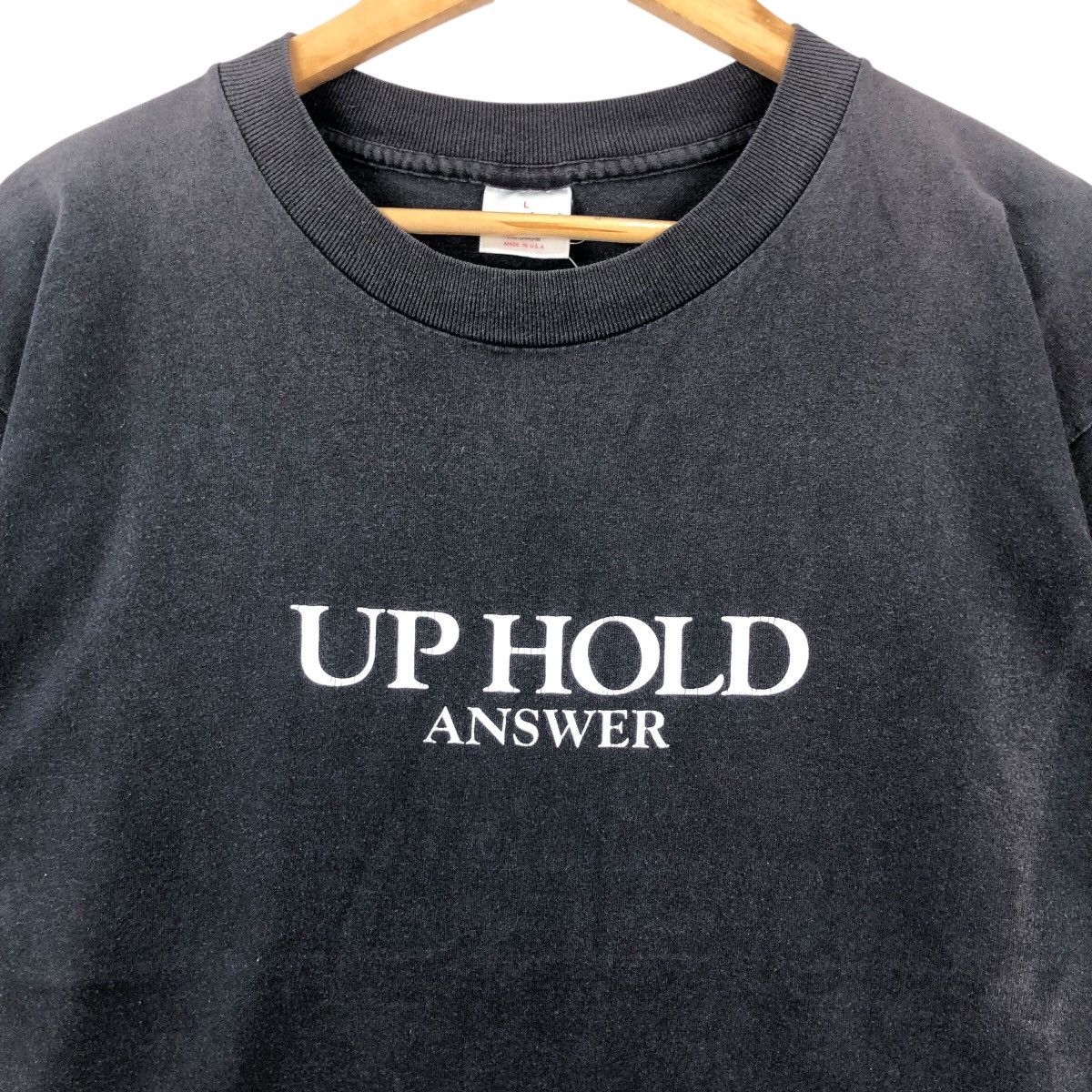Band Tees Vintage 90s UP HOLD Japanese Hardcore Punk Band Tee Shirt Size US L / EU 52-54 / 3 - 3 Thumbnail