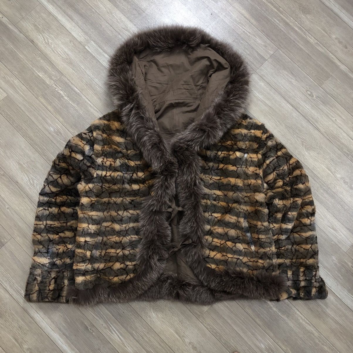 Pierre Balmain Vintage Pierre Balmain Paris Leopard Reversible Fur Jacket Size US XL / EU 56 / 4 - 1 Thumbnail