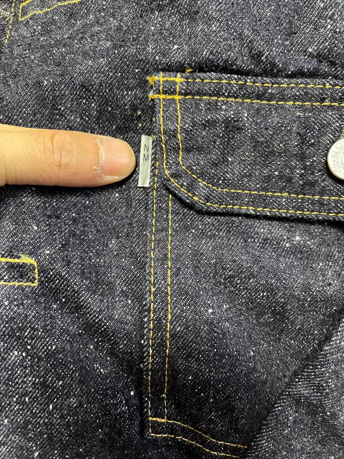 Other 506 Classic Denim Wool-Stripe Lined Custom Suit Size US M / EU 48-50 / 2 - 4 Thumbnail