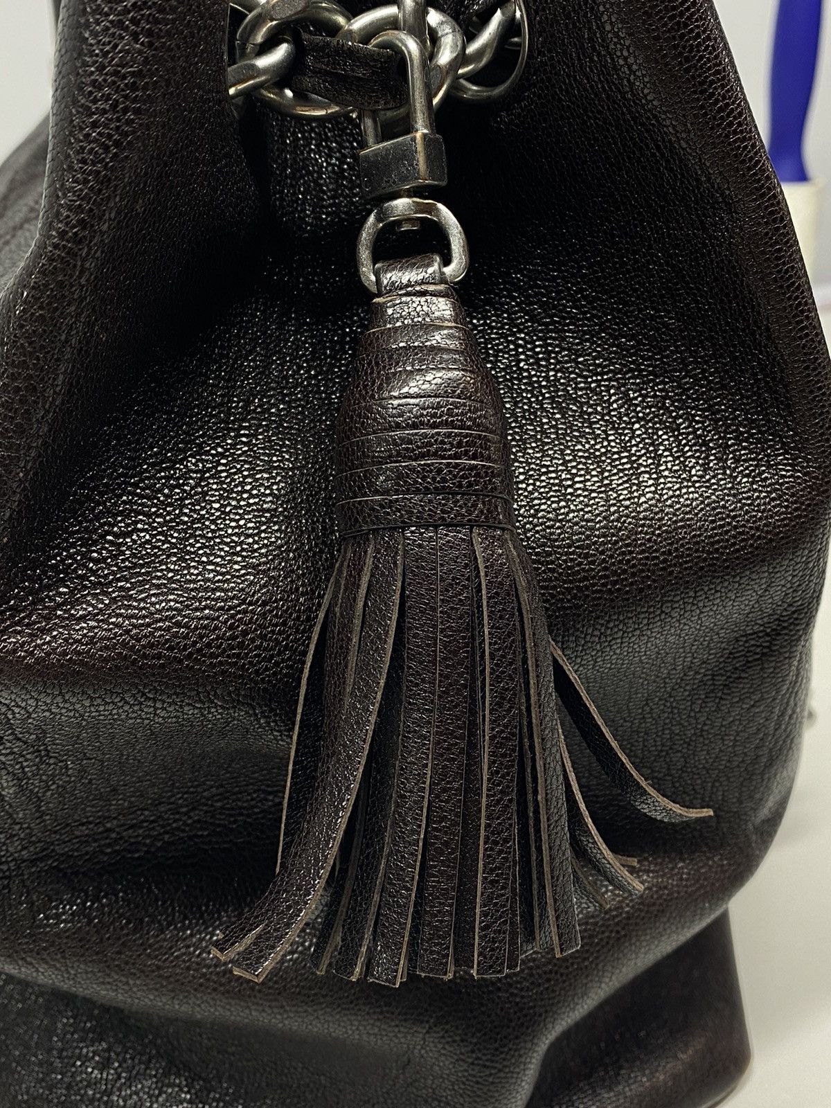 Tory Burch 🔥 TORY BURCH QUILTED CHAIN BAG LEATHER Y2K LUXURY VIBES Size ONE SIZE - 9 Thumbnail