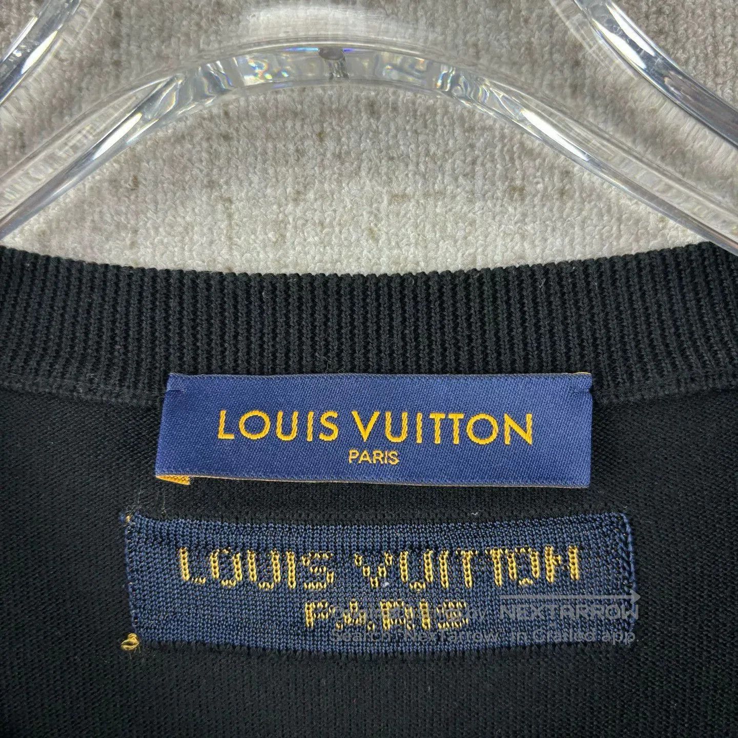 Louis Vuitton Louis Vuitton Logo Knit Short Sleeve Tee. Size US XL / EU 56 / 4 - 4 Thumbnail